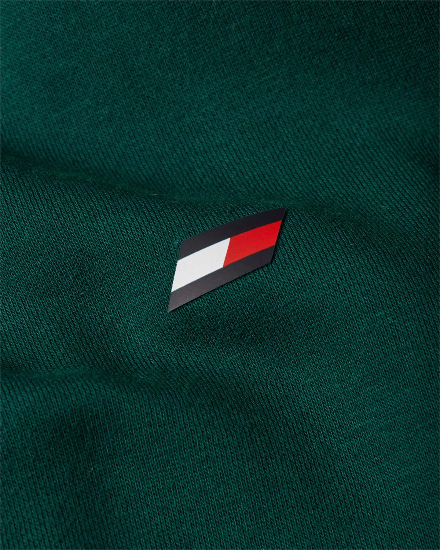 Felpa TOMMY HILFIGER ZIP ESSENTIAL M - Verde - 2 | Cisalfa Sport