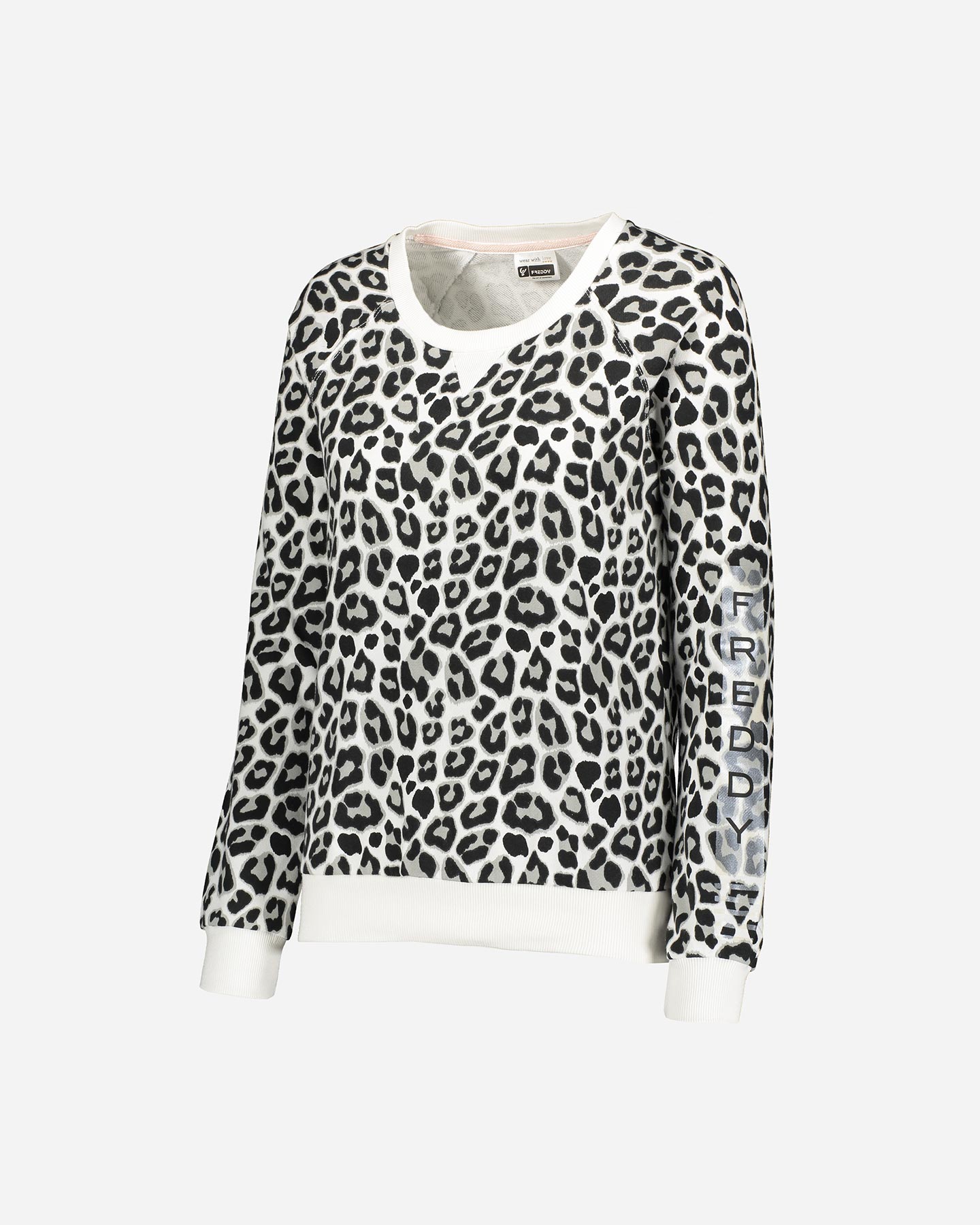 felpa leopardata asics