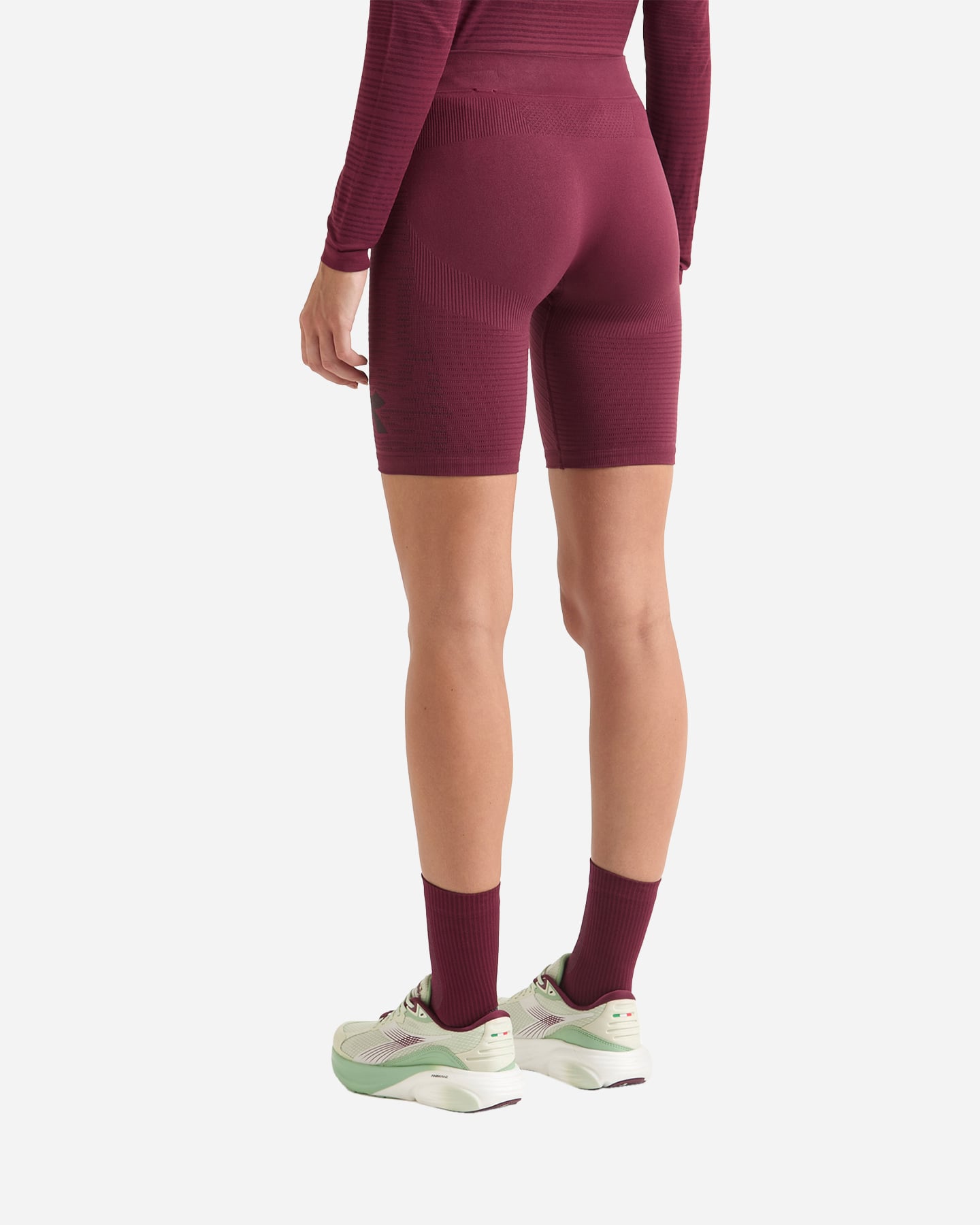 Short running DIADORA STRATOUNO W - Rosso - 2 | Cisalfa Sport