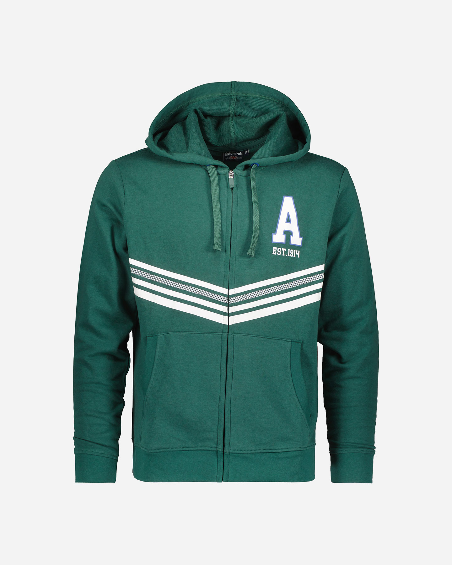 Felpa ADMIRAL VARSITY M - Verde - 5 | Cisalfa Sport