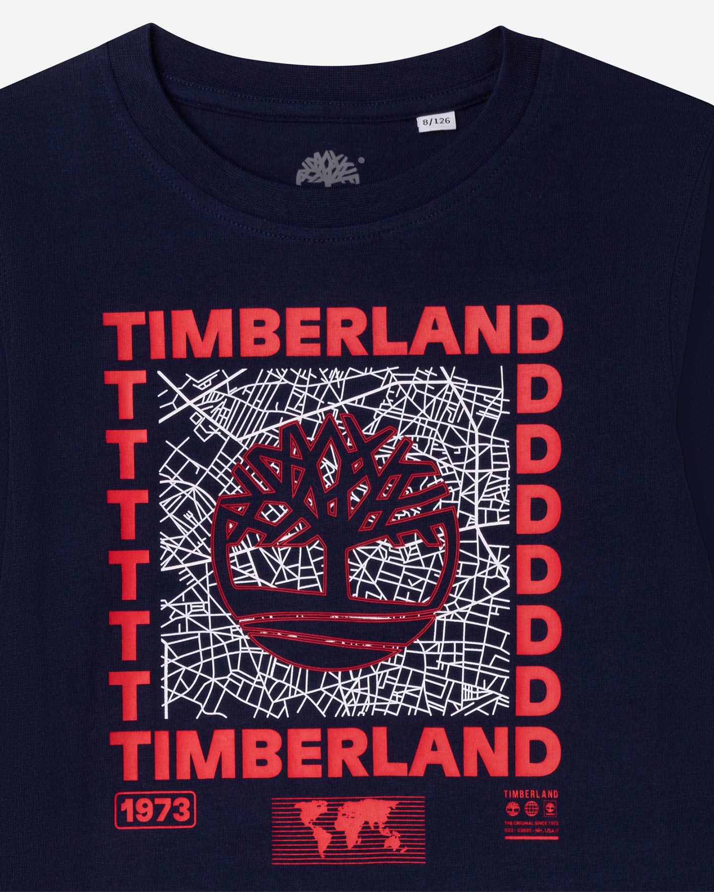 T-shirt TIMBERLAND GRAPHIC JR - Blu - 2 | Cisalfa Sport