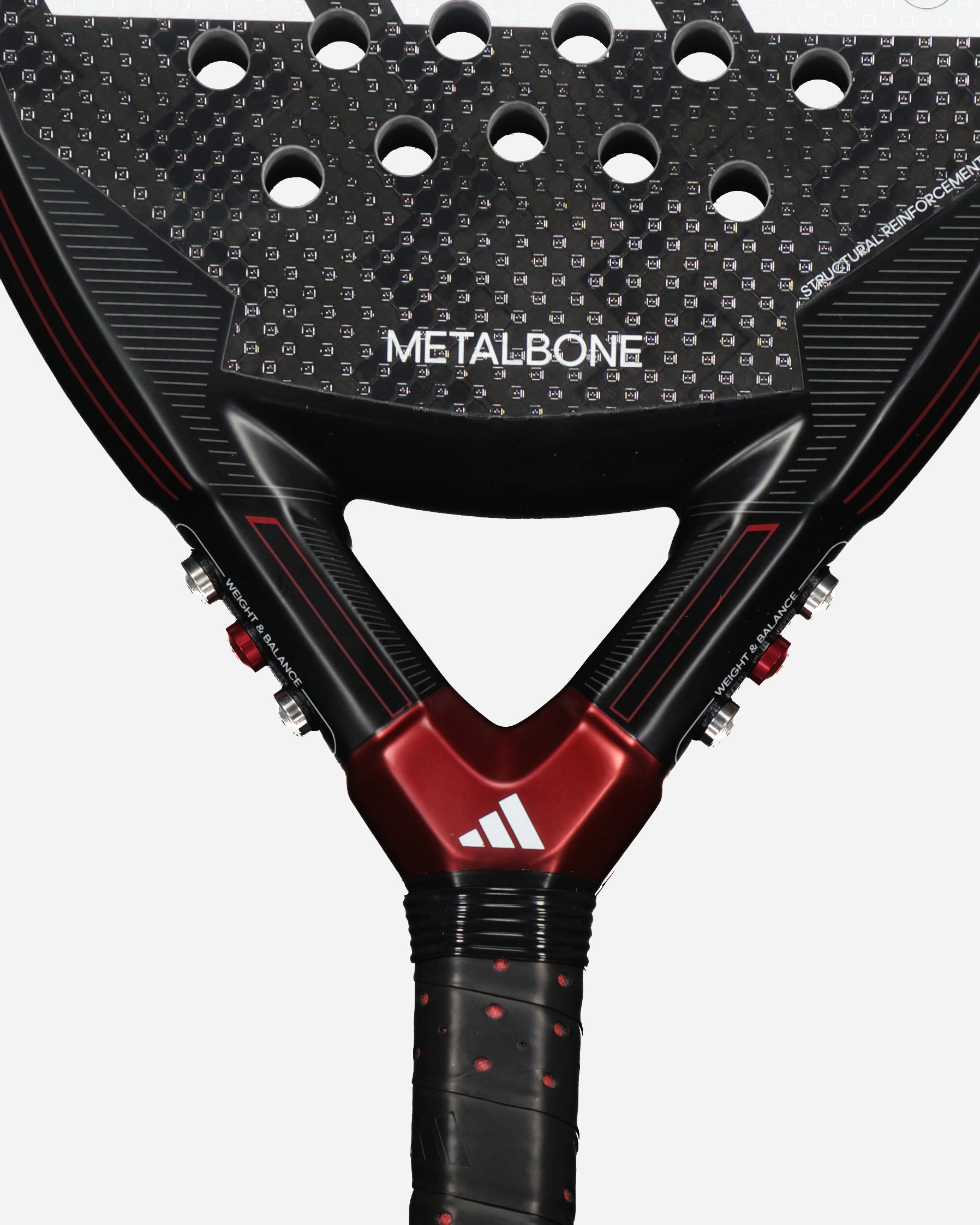 Racchetta padel performance ADIDAS METALBONE 3.3 PADEL 24  - Nero - 3 | Cisalfa Sport