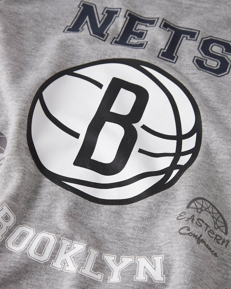 Felpa NAME IT BROOKLYN NETS JR - Grigio - 2 | Cisalfa Sport