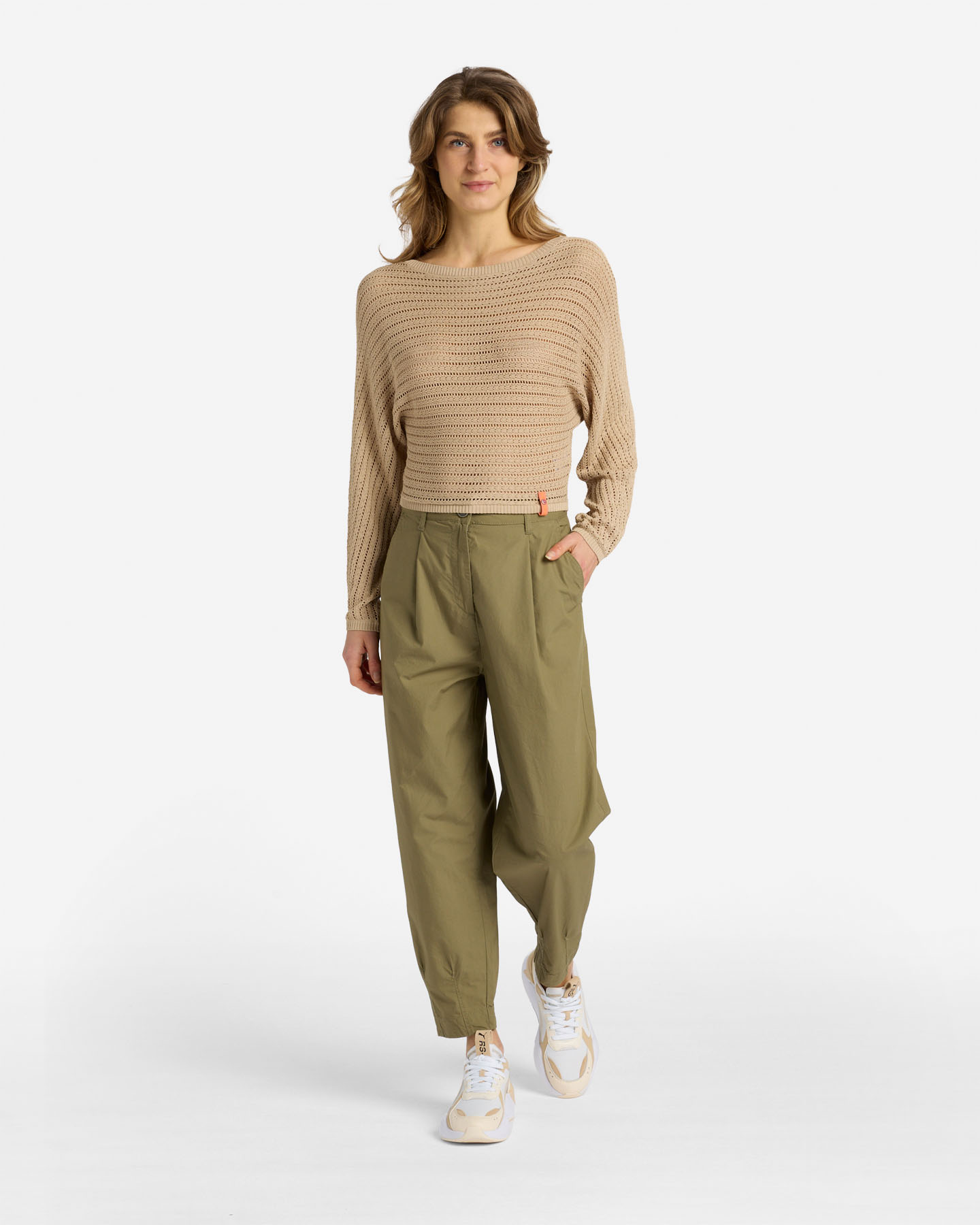 Maglione MISTRAL CONTEMPORARY ETNIC W - Beige - 2 | Cisalfa Sport