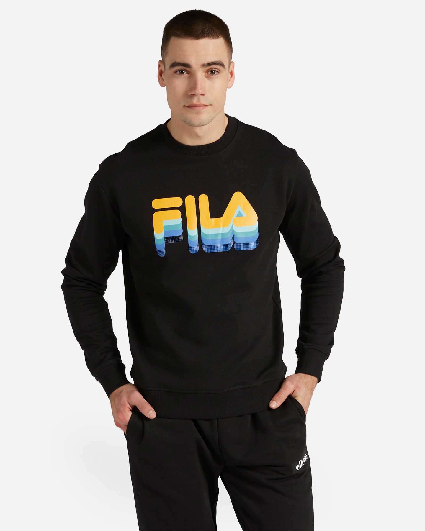 Felpa FILA GRAPHICS LOGO LINEA M - 6 | Cisalfa Sport