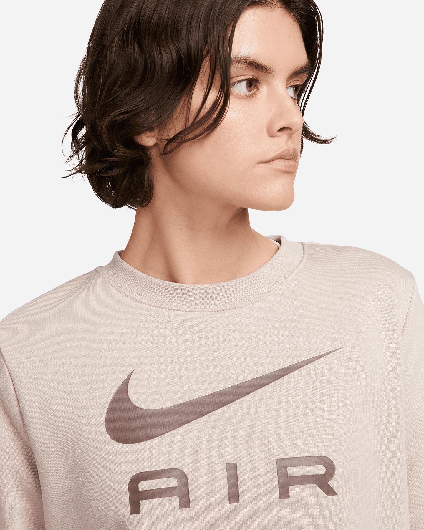 Felpa NIKE AIR LOGO W - Viola - 3 | Cisalfa Sport