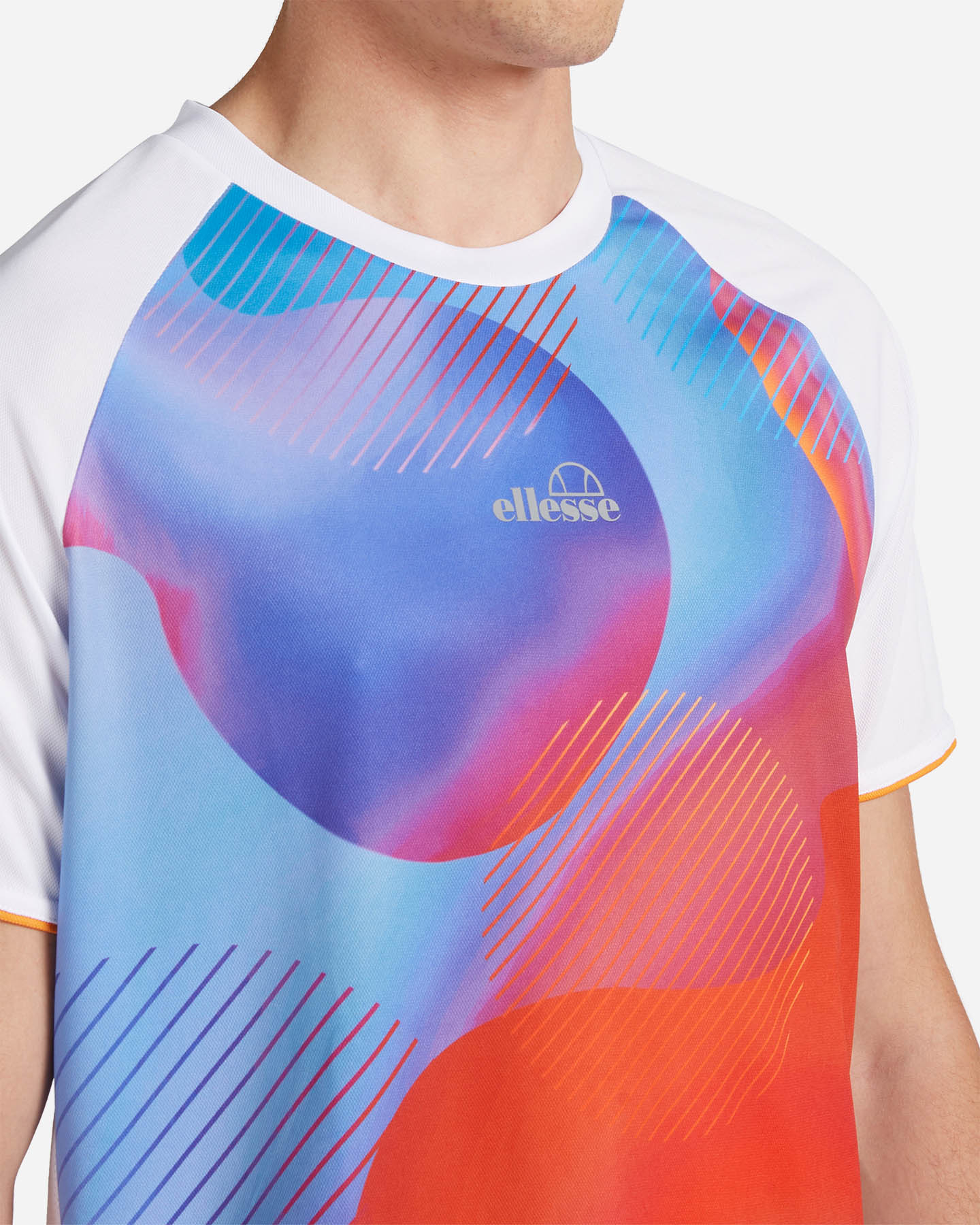 T-shirt tennis ELLESSE PADEL M - S4123300-001/896 - 4 | Cisalfa Sport