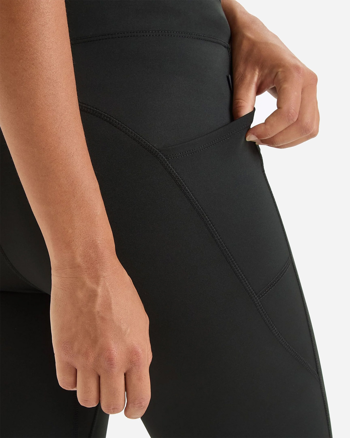 Capri running DIADORA 6/8 CREW W - Nero - 4 | Cisalfa Sport