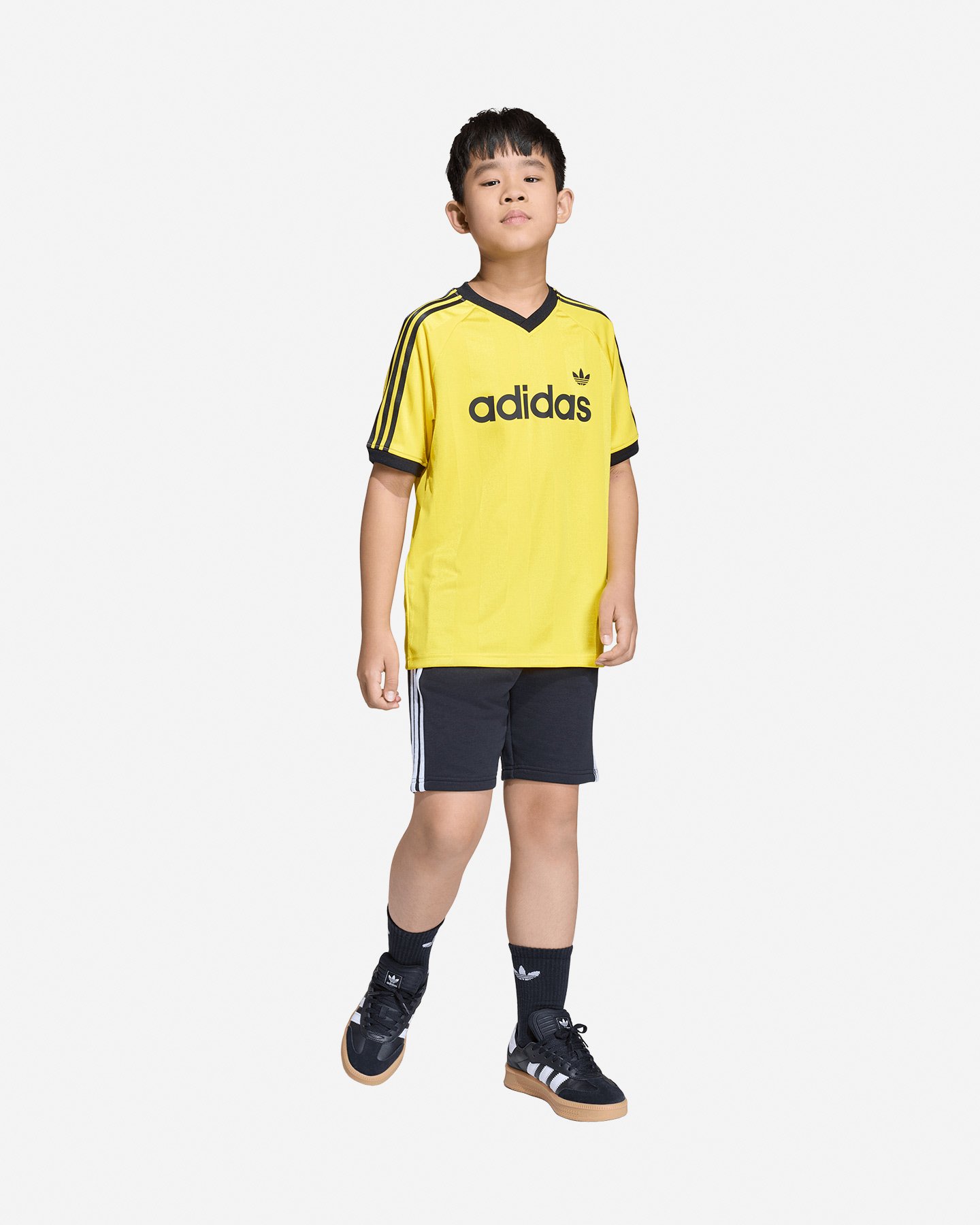 T-shirt ADIDAS BASIC JR - Giallo - 3 | Cisalfa Sport