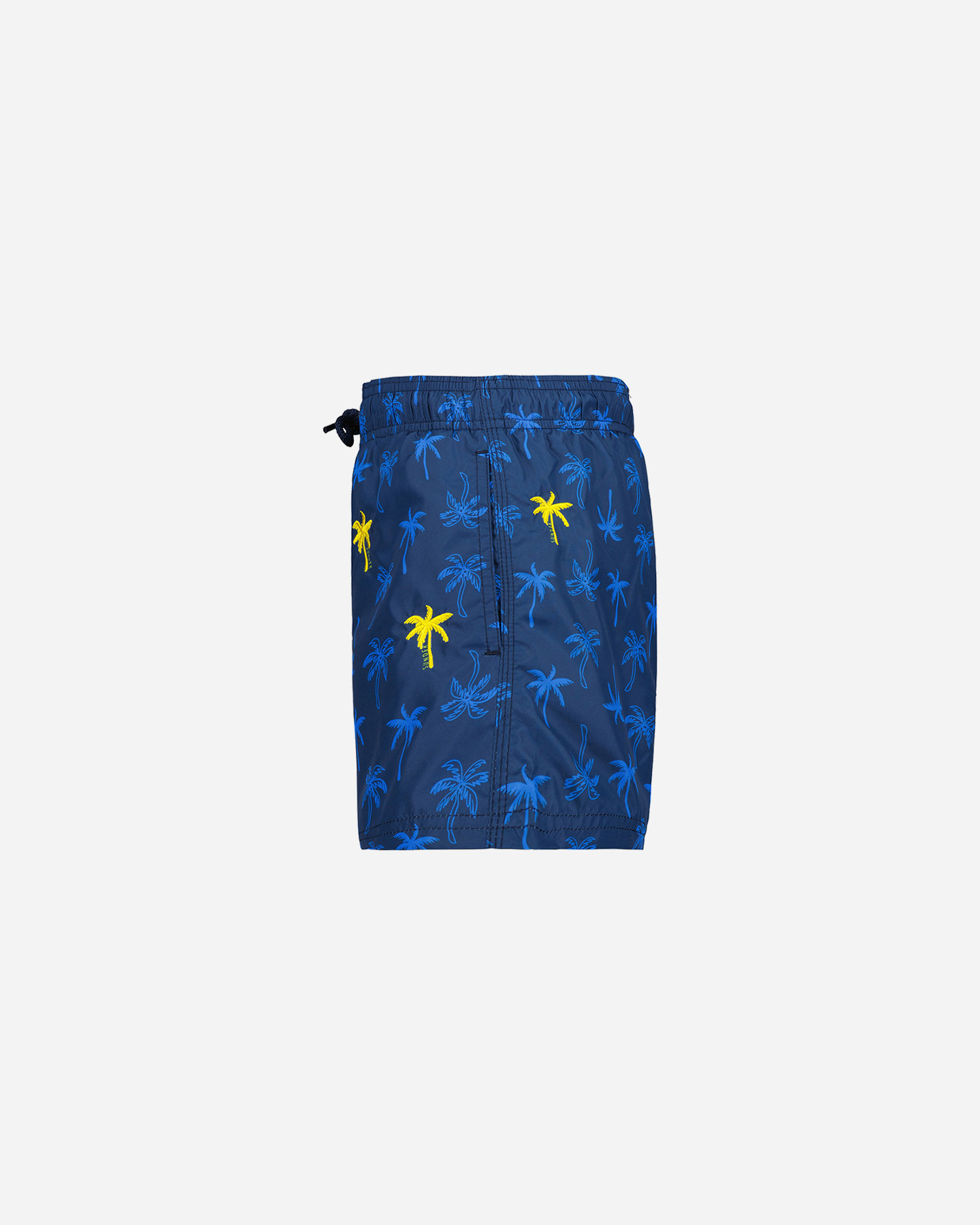 Boxer mare SUNDEK 10 -25'' ELASTIC RECYCLED PALMS JR - Blu Navy - 1 | Cisalfa Sport