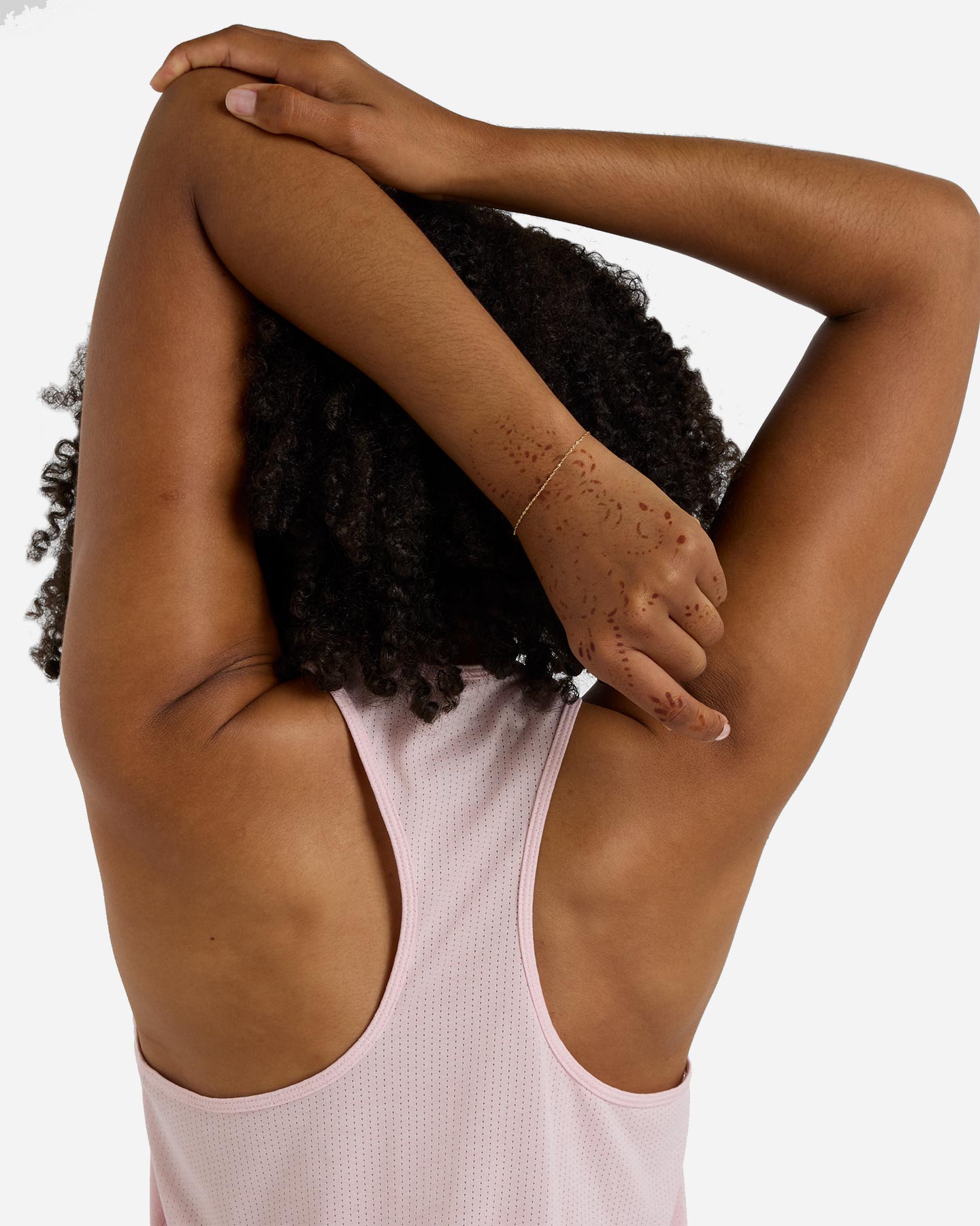 Canotta running NEW BALANCE ATHLETICS W - Rosa - 4 | Cisalfa Sport