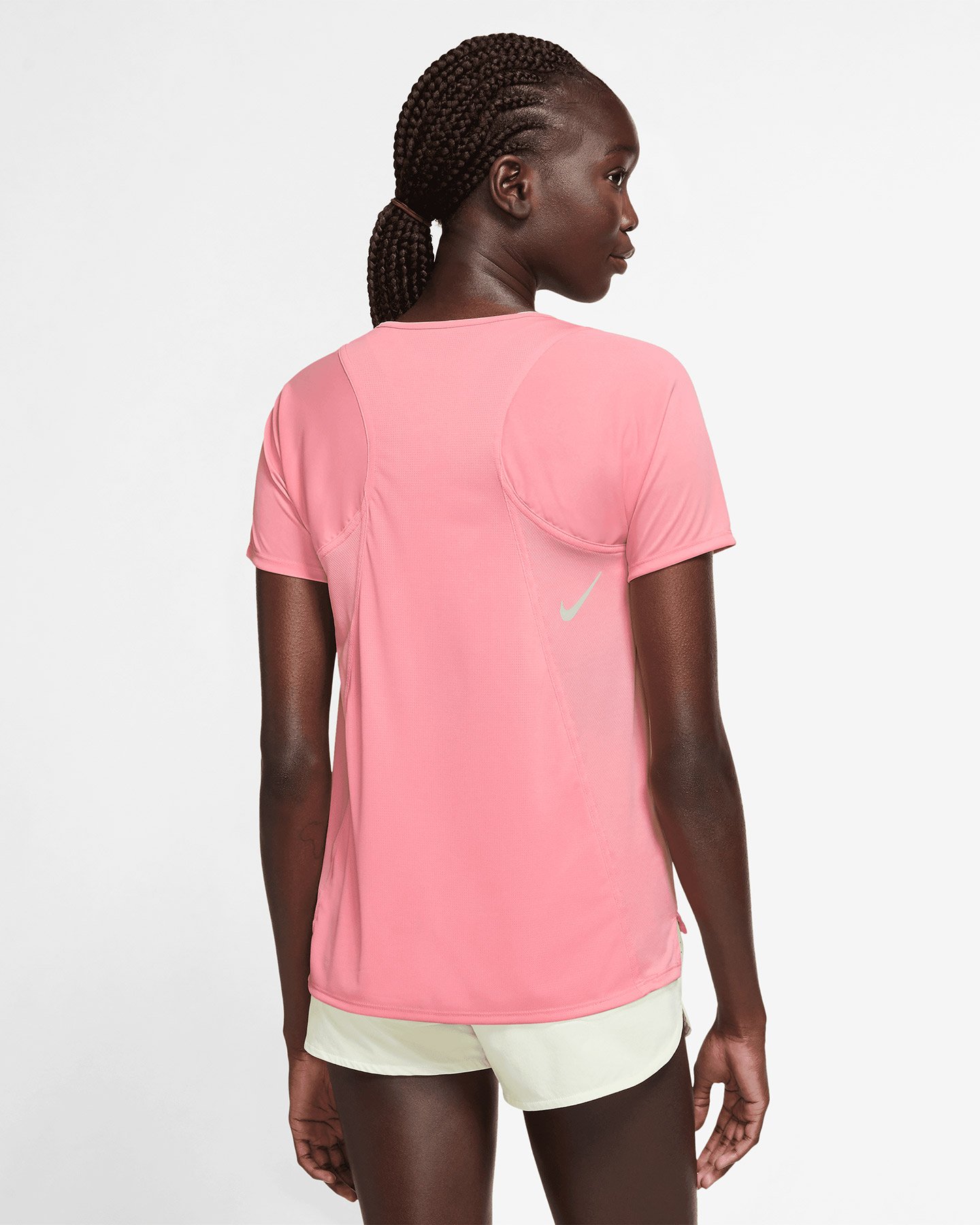 T-shirt running NIKE FAST DRI FIT W - Rosa - 1 | Cisalfa Sport