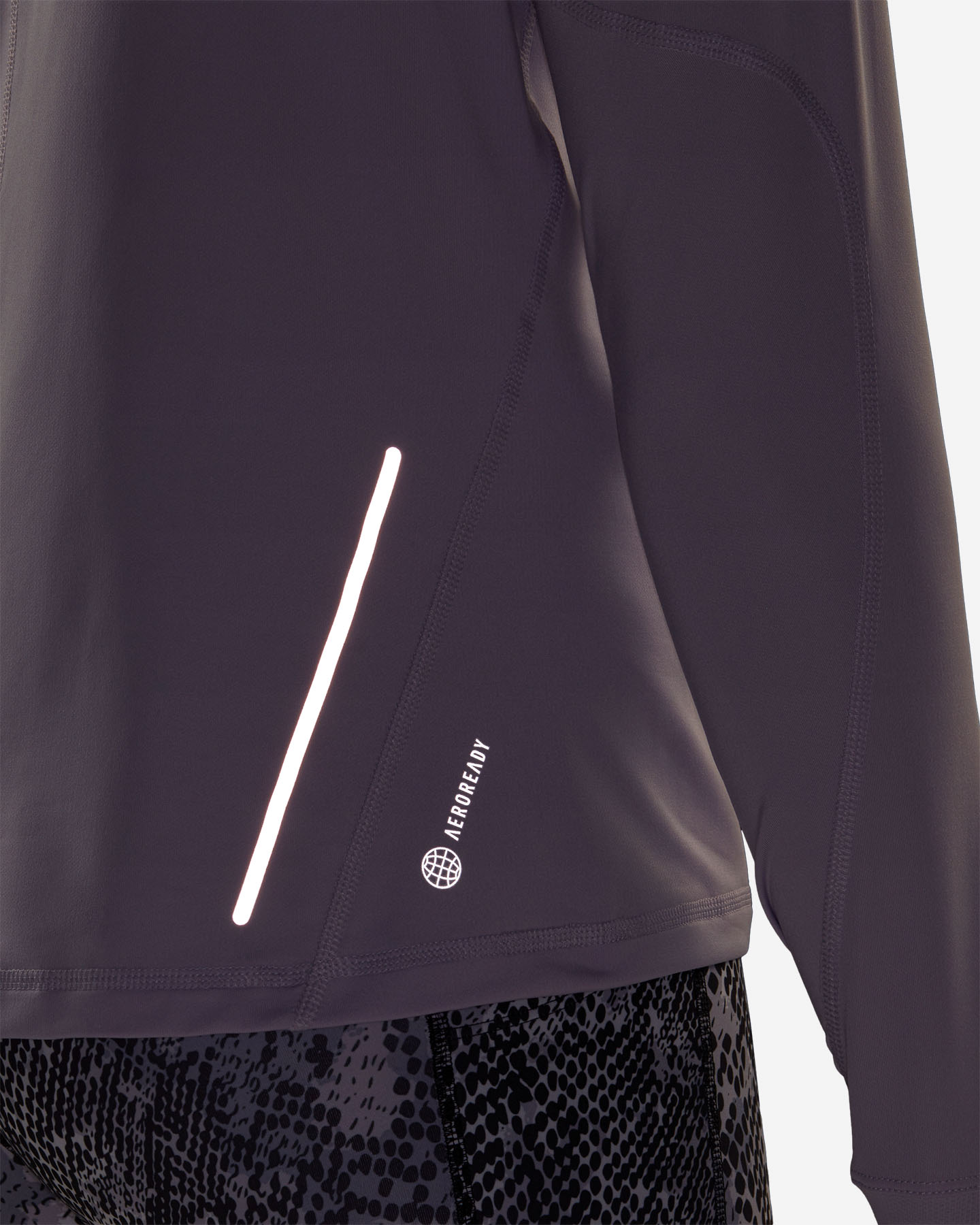 Maglia running ADIDAS FAST W - Rosa - 4 | Cisalfa Sport