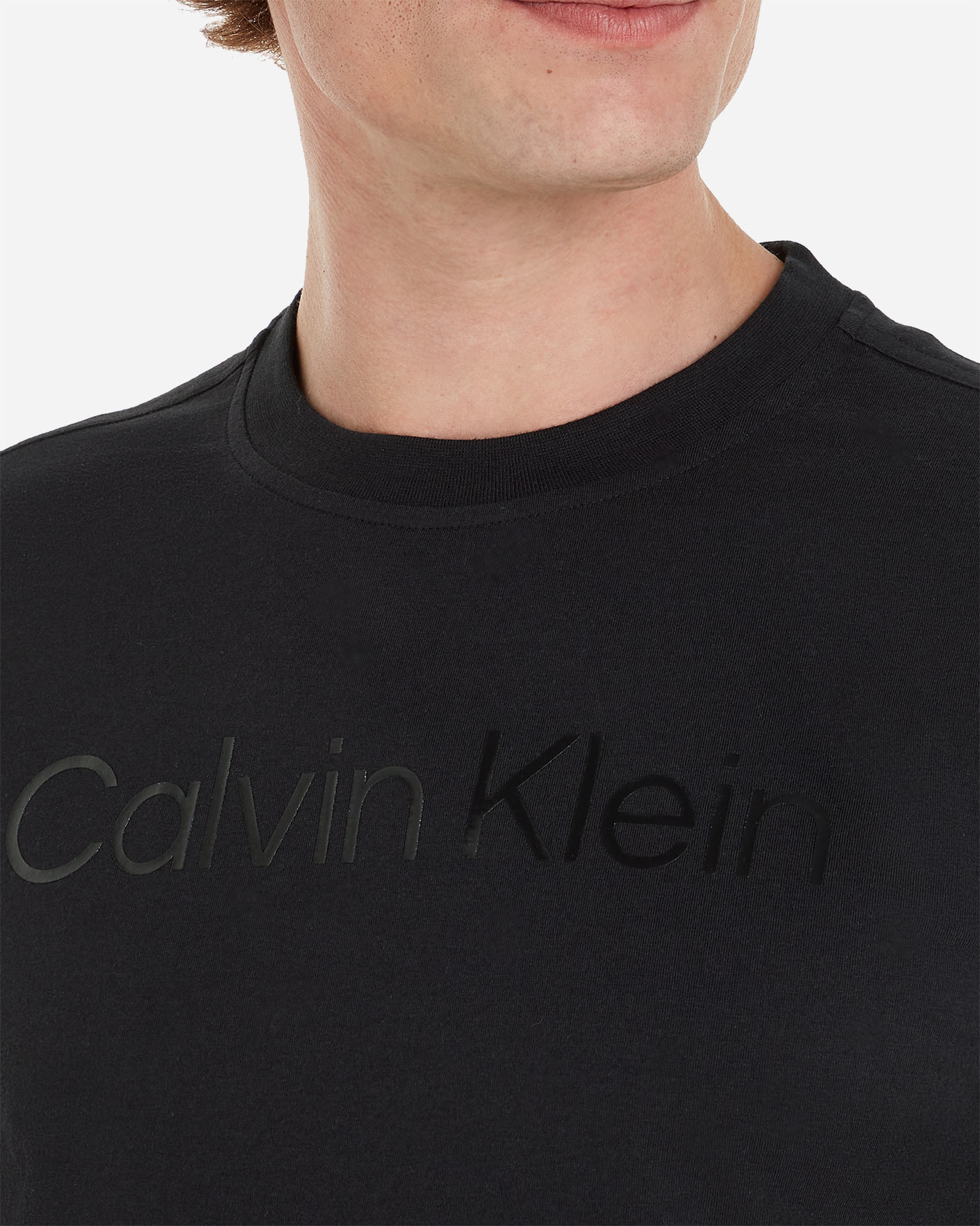 T-shirt CALVIN KLEIN SPORT LOGO TONAL M - Nero - 4 | Cisalfa Sport