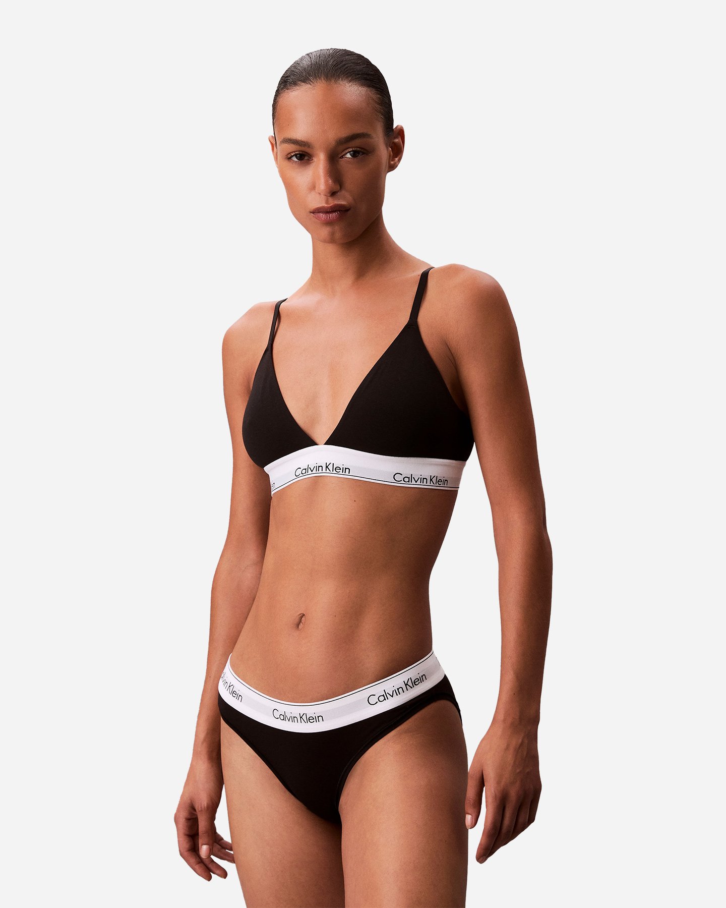 Intimo CALVIN KLEIN UNDERWEAR LIGHTLY LINED TRIANGLE W - Nero - 0 | Cisalfa Sport