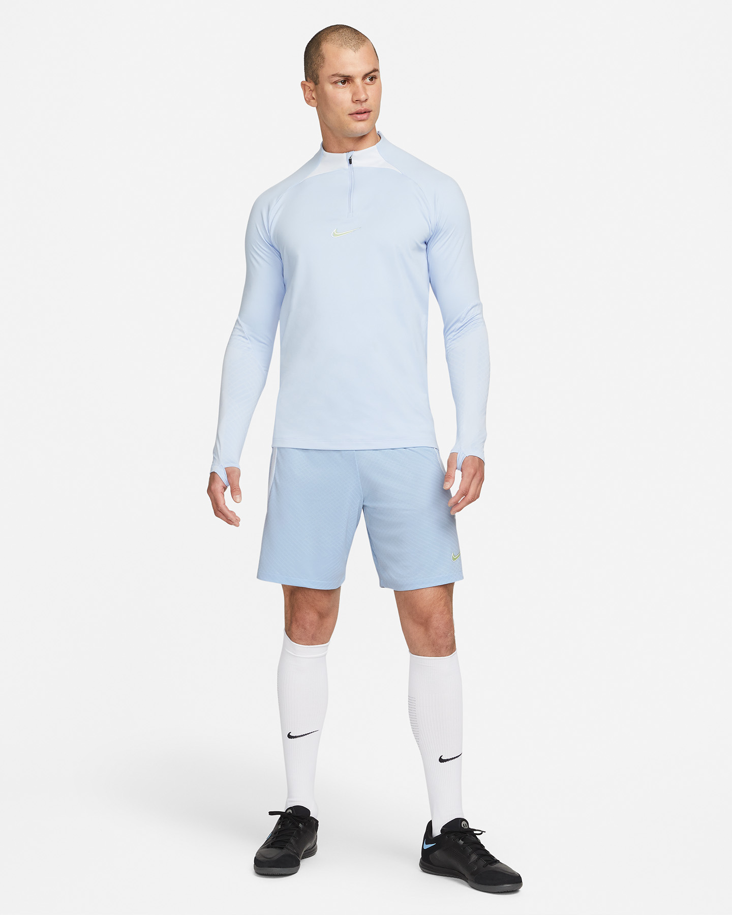 Pantaloncini calcio NIKE DRI FIT STRIKE KPZ M - Azzurro - 5 | Cisalfa Sport