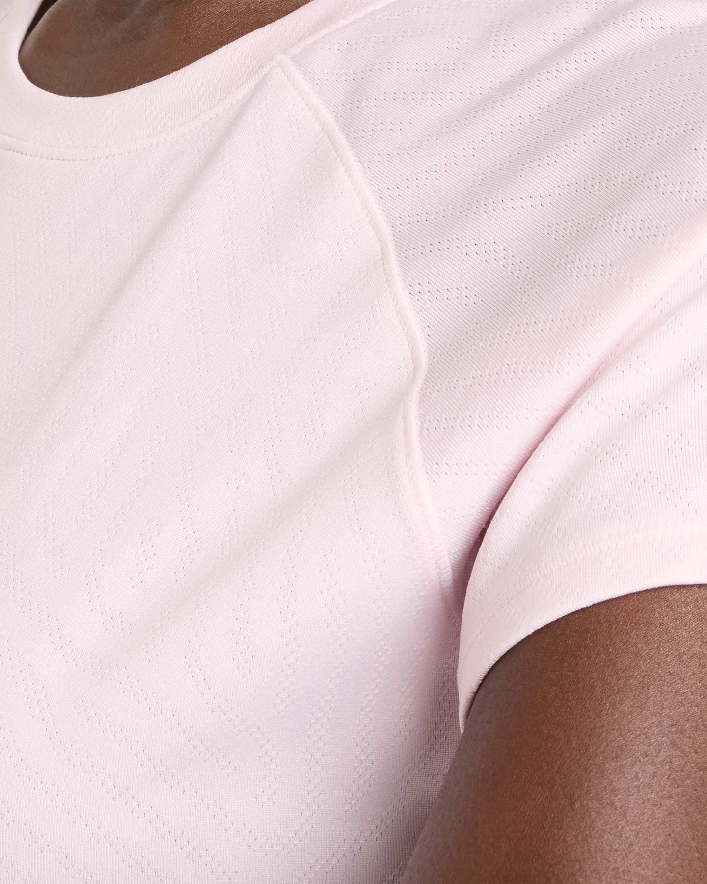 T-shirt running NEW BALANCE JACQUARD W - Rosa - 4 | Cisalfa Sport