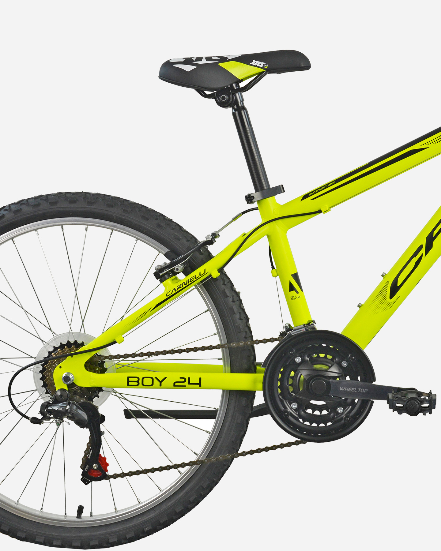 Bici junior CARNIELLI BIKE 24" JR - Giallo - 1 | Cisalfa Sport