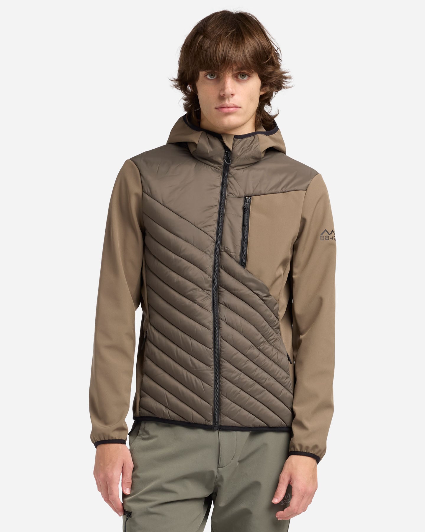 Giacca outdoor 8848 HYBRID M - Marrone - 1 | Cisalfa Sport