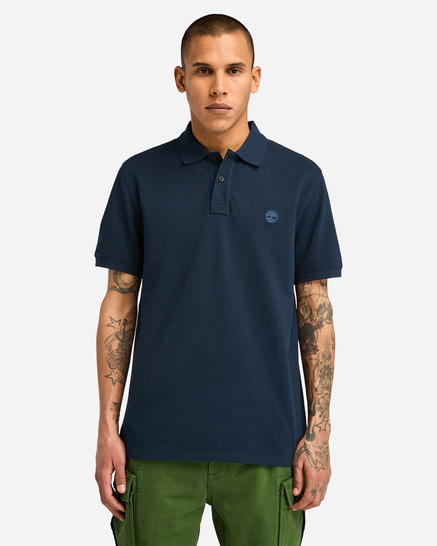 Polo TIMBERLAND SMALL LOGO M - Blu Navy - 1 | Cisalfa Sport