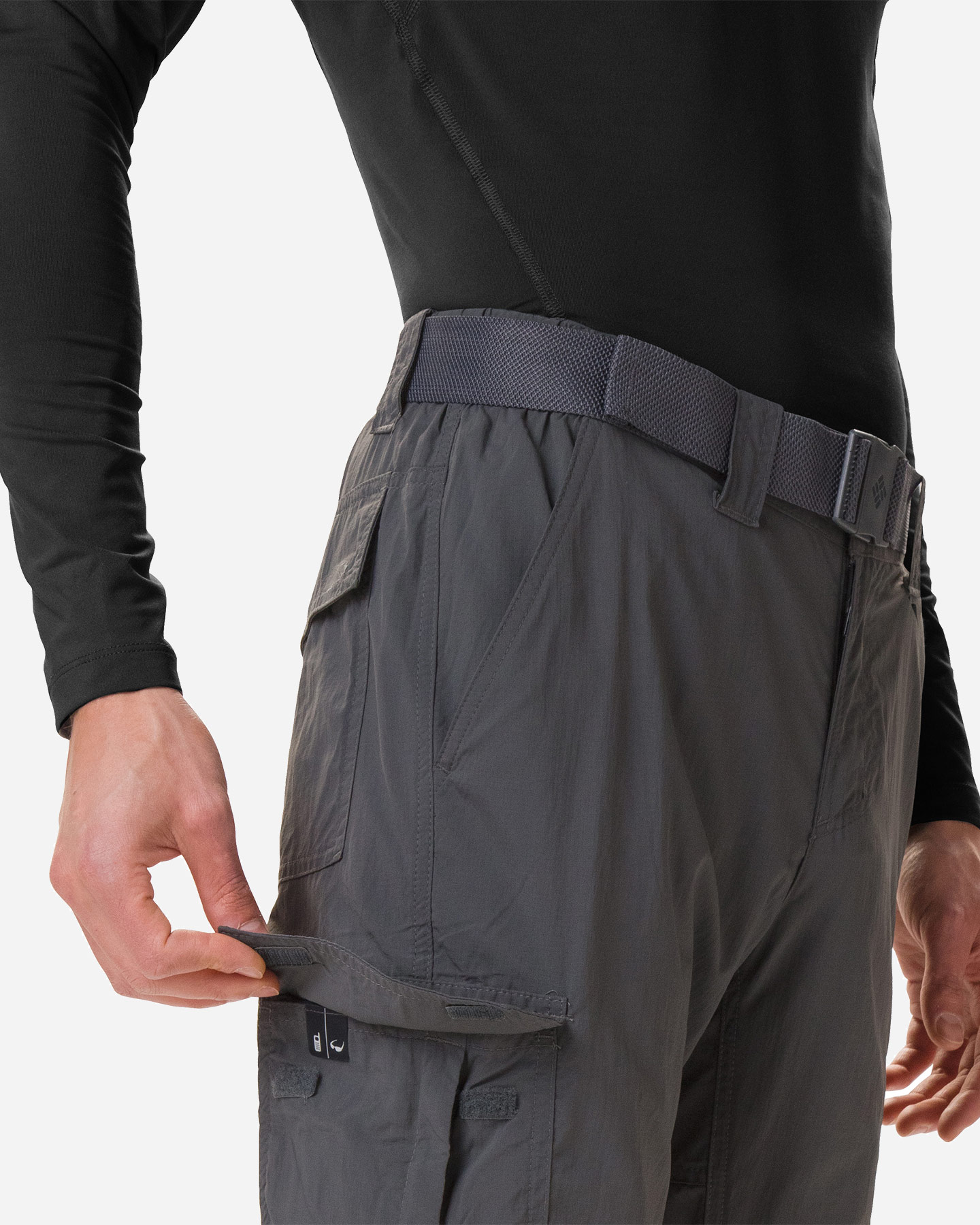 Pantalone outdoor COLUMBIA SILVER RIDGE M - Antracite - 2 | Cisalfa Sport