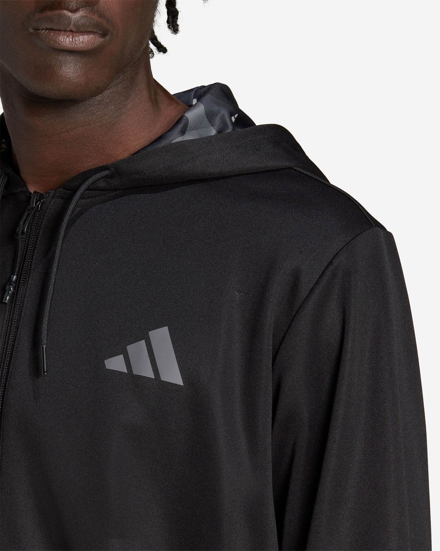 Felpa training ADIDAS CLASSIC M - Nero - 3 | Cisalfa Sport