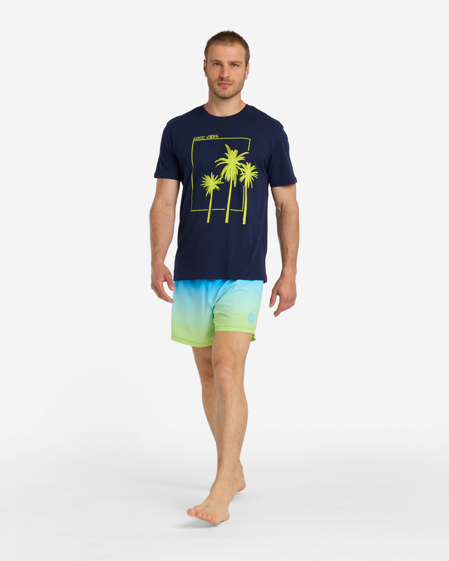 T-shirt MISTRAL SALTY WAVES M - Blu - 4 | Cisalfa Sport