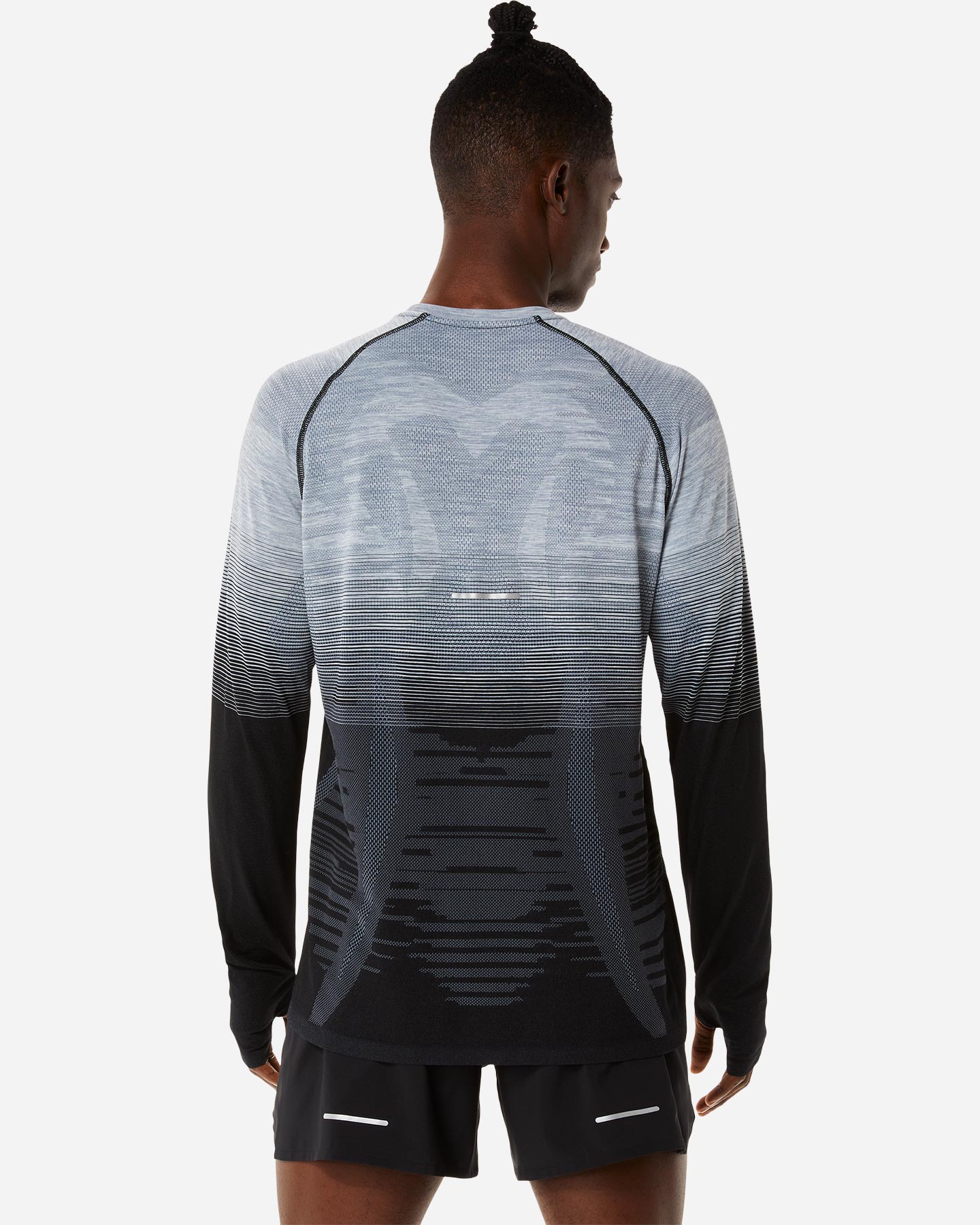 Maglia running ASICS SEAMLESS LS M - Nero - 2 | Cisalfa Sport