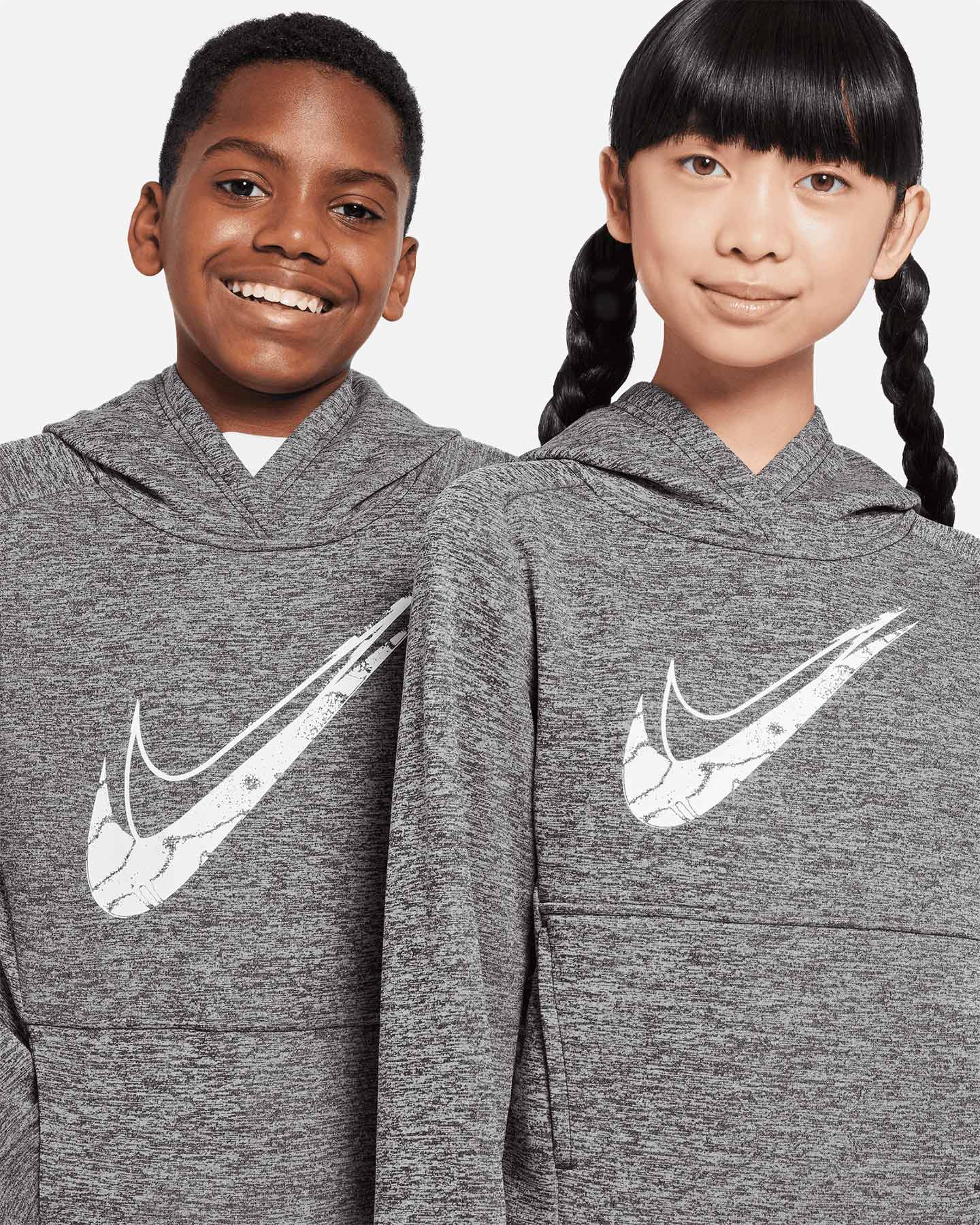 Felpa NIKE THERMA SMOKE JR - Nero - 3 | Cisalfa Sport