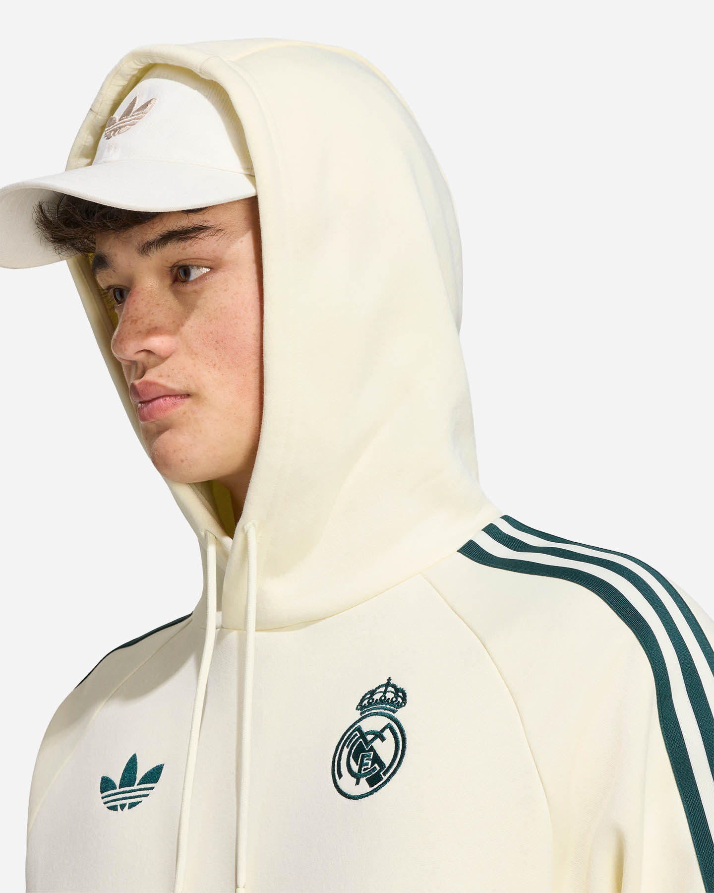 Felpa ADIDAS REAL MADRID ORIGINALS M - Bianco - 4 | Cisalfa Sport