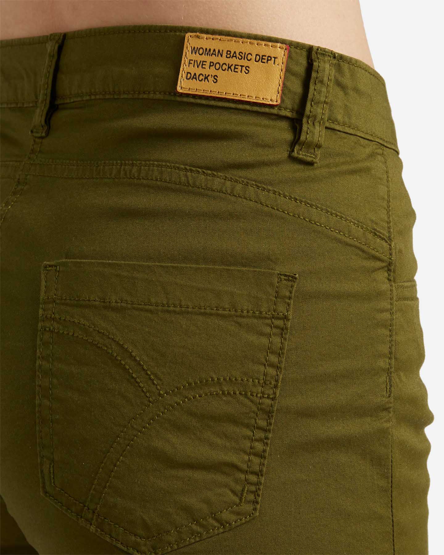 Bermuda DACK'S ESSENTIAL W - Verde - 3 | Cisalfa Sport