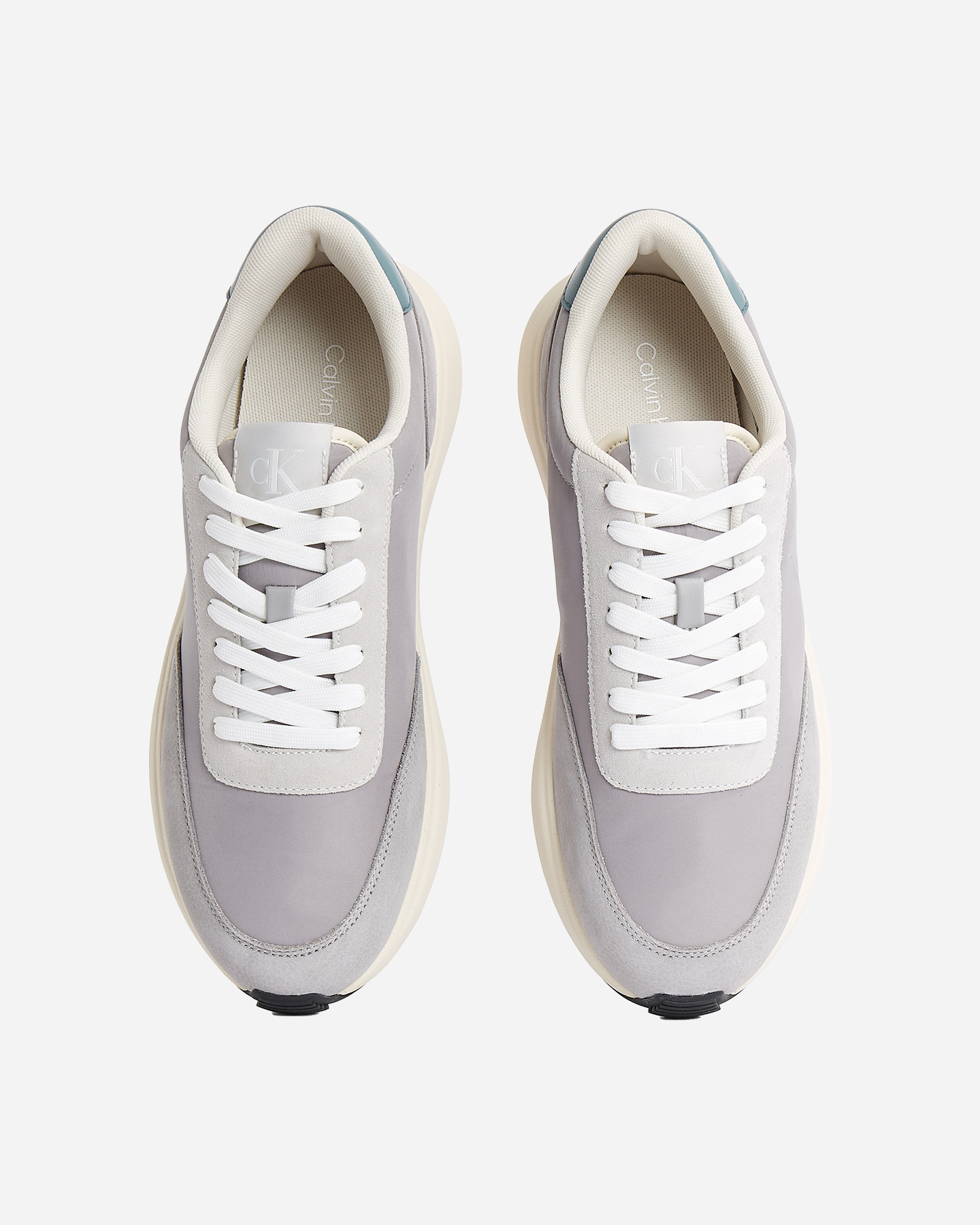 Scarpe sneakers CALVIN KLEIN JEANS ATHLEISURE RUNNER LACEUP M - Beige - 2 | Cisalfa Sport