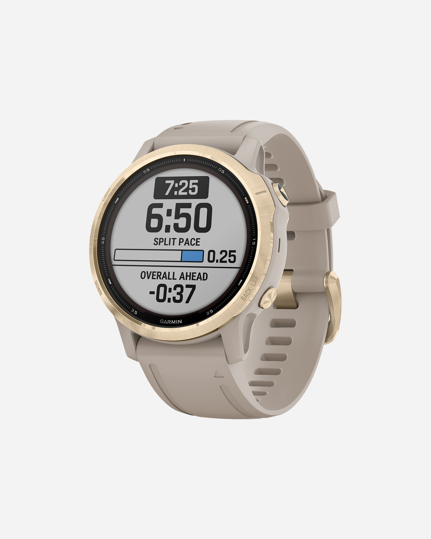 Orologio multifunzione GARMIN FENIX 6S PRO SOLAR - Rosa - 3 | Cisalfa Sport