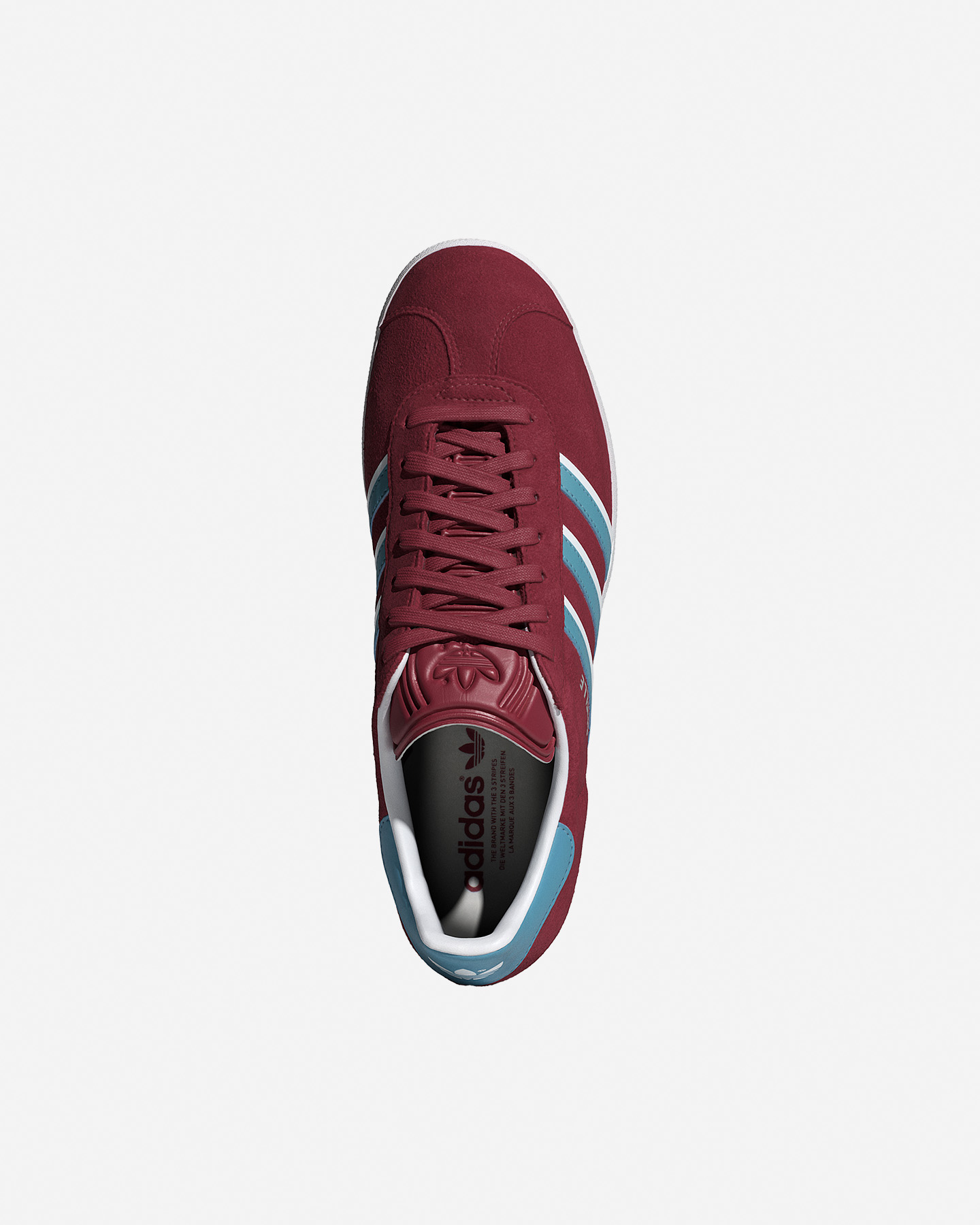 Scarpe sneakers ADIDAS GAZELLE M - Rosso - 2 | Cisalfa Sport