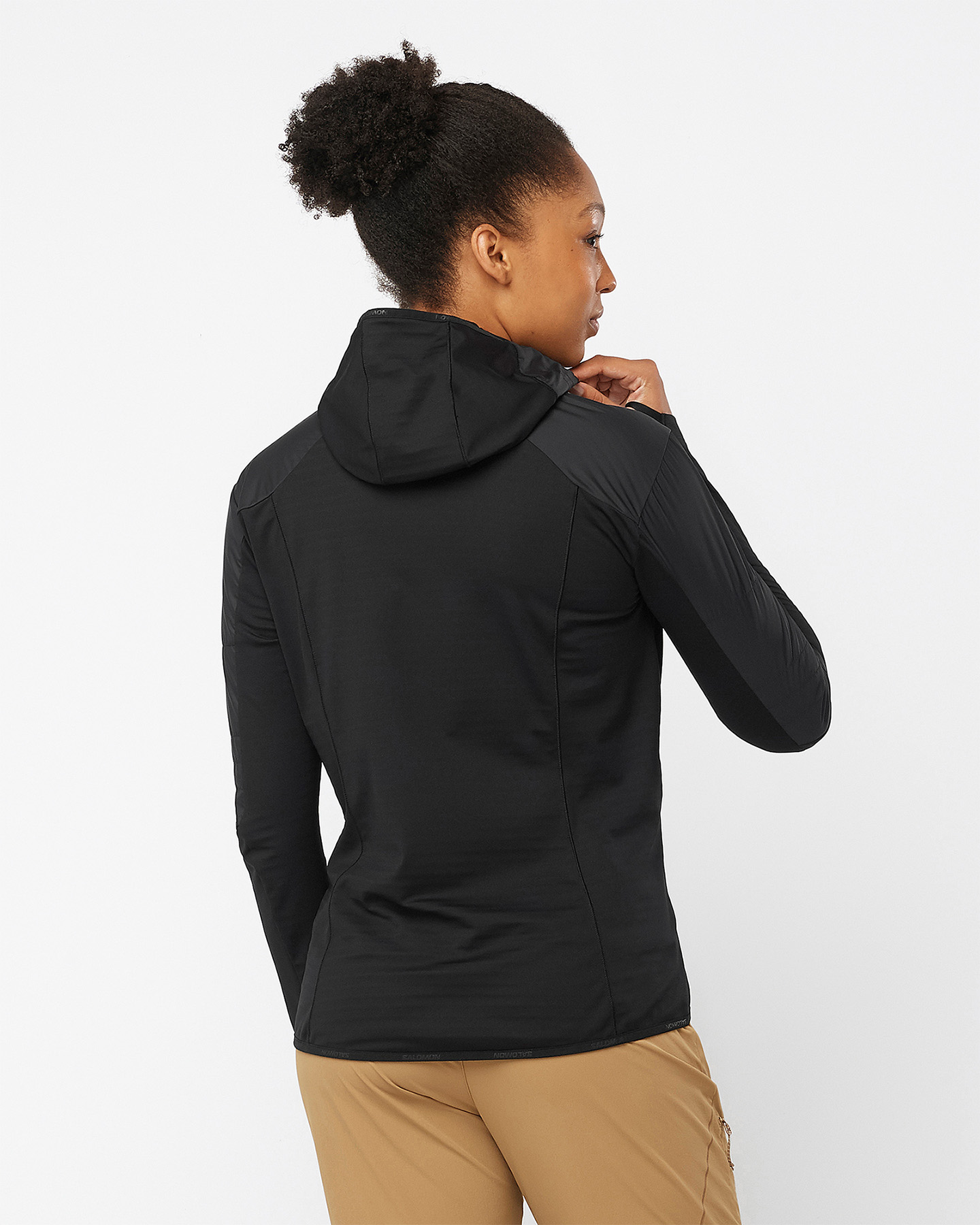 Pile SALOMON OUTLINE HYBRID ALL SEASON W - Nero - 2 | Cisalfa Sport