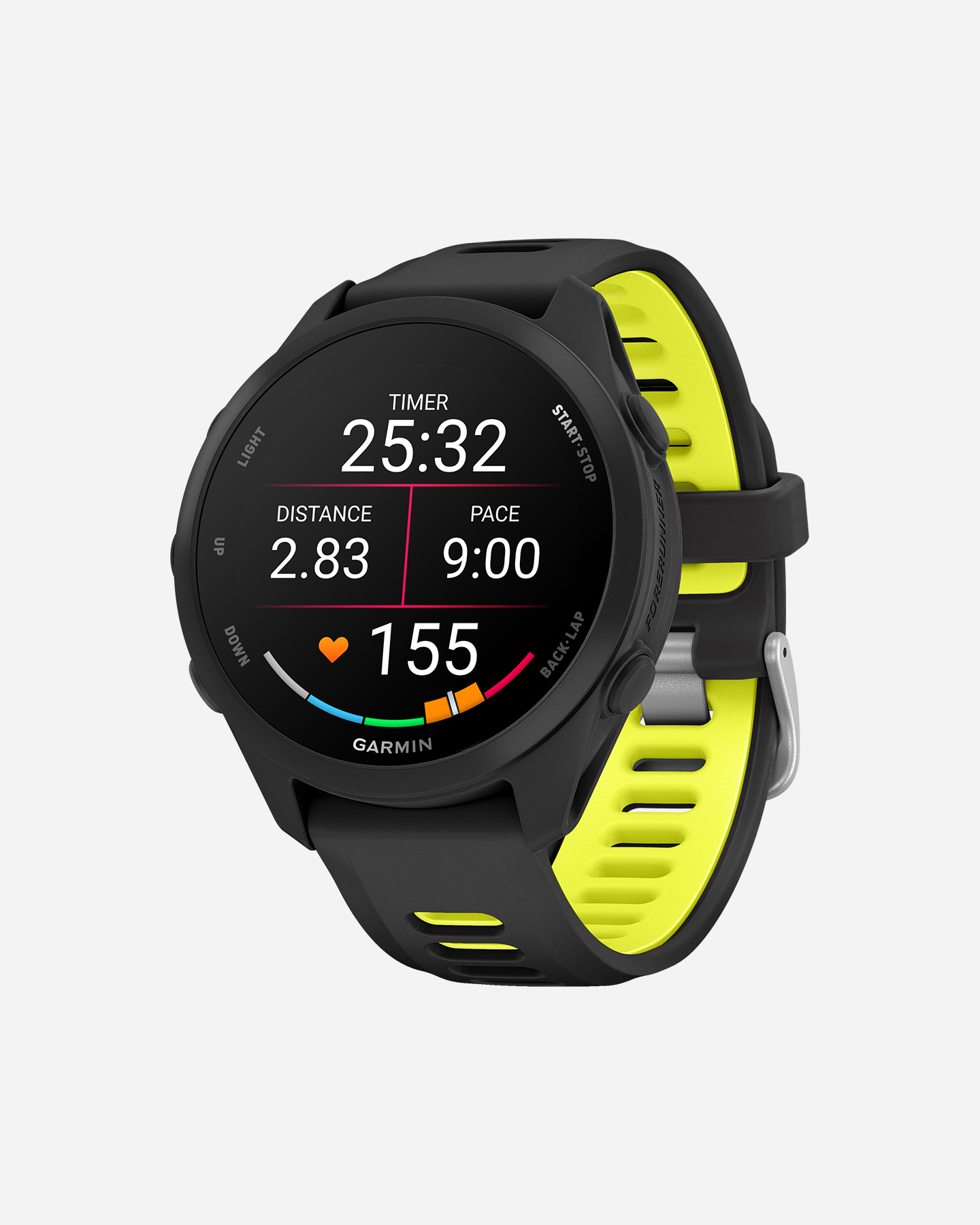 Garmin Forerunner 170 Music - Orologio Multifunzione - Nero
