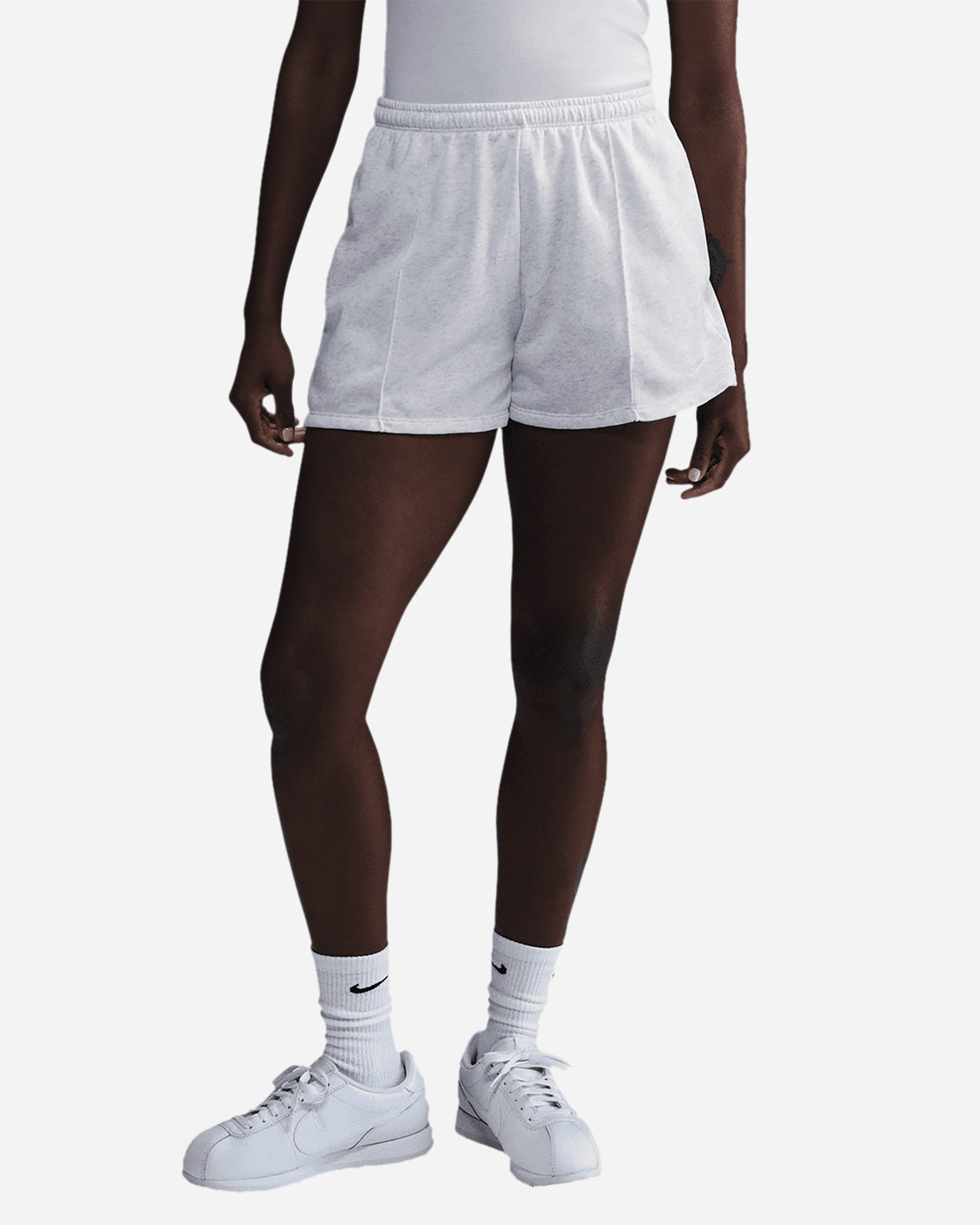 Nike Chill Small Logo W - Pantaloncini - Donna - Grigio