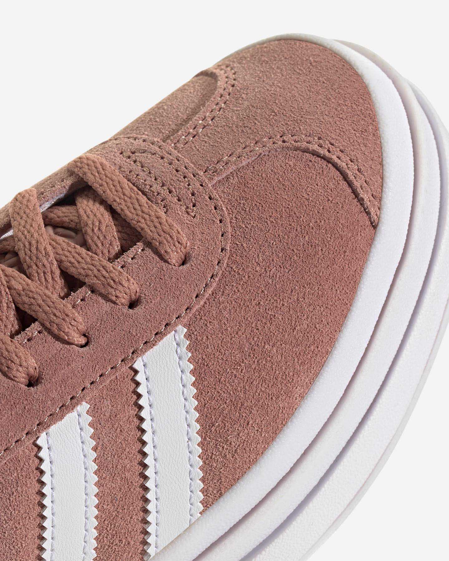 Scarpe sneakers ADIDAS GAZELLE BOLD GS JR - Rosa - 4 | Cisalfa Sport