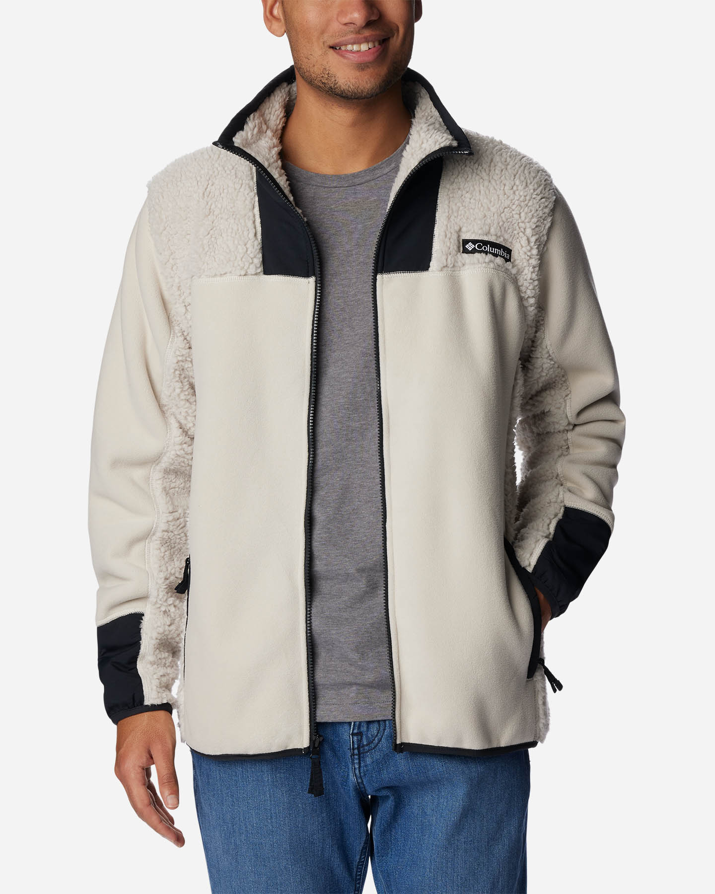 Pile COLUMBIA WINTER PASS TECH M - Grigio - 4 | Cisalfa Sport