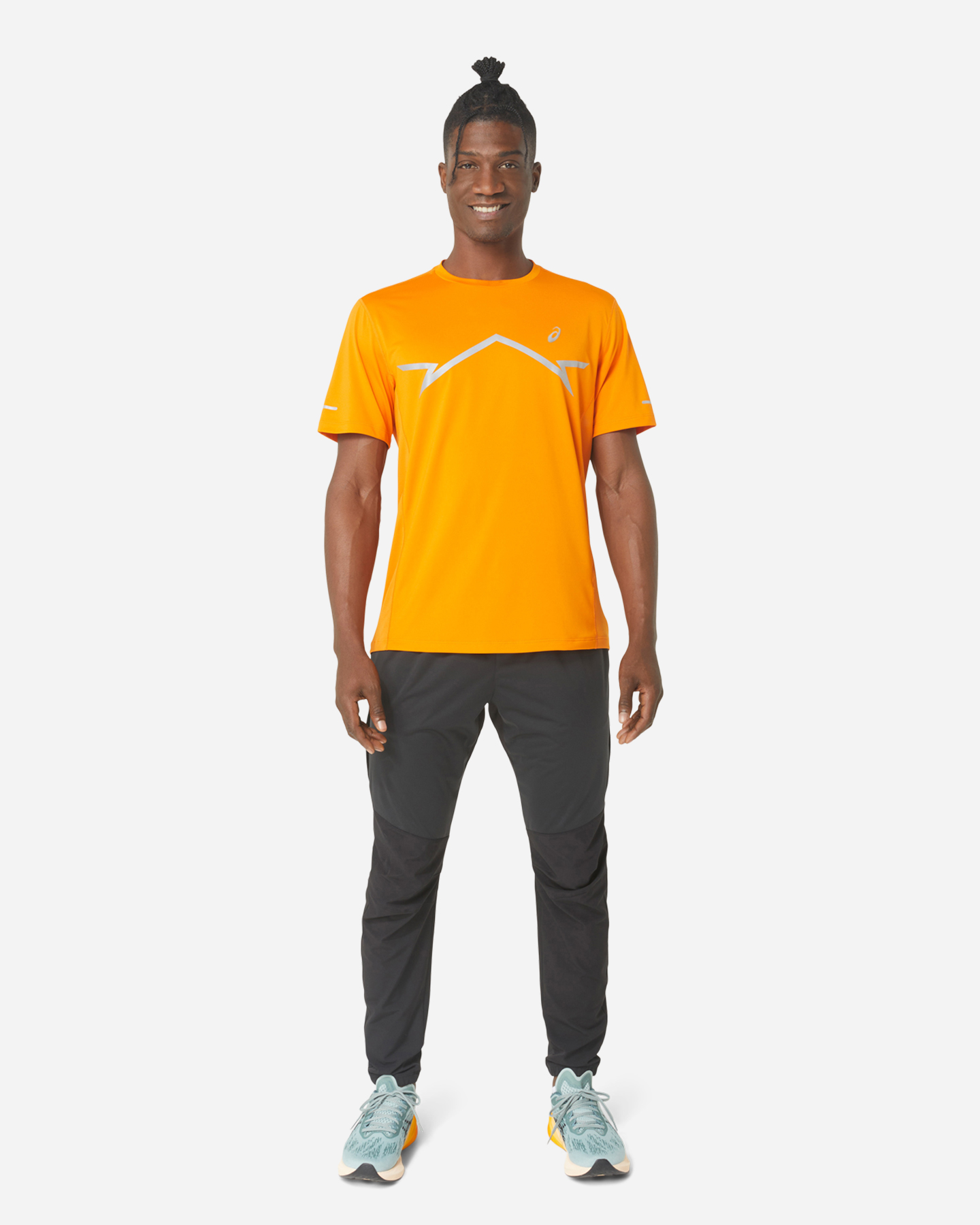 T-shirt running ASICS LITE-SHOW M - Arancione - 3 | Cisalfa Sport