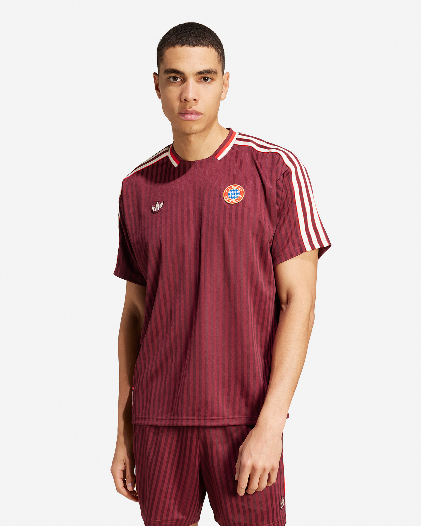 Abbigliamento calcio ufficiale ADIDAS BAYERN MONACO OG ICON 24-25 M - Rosso - 2 | Cisalfa Sport