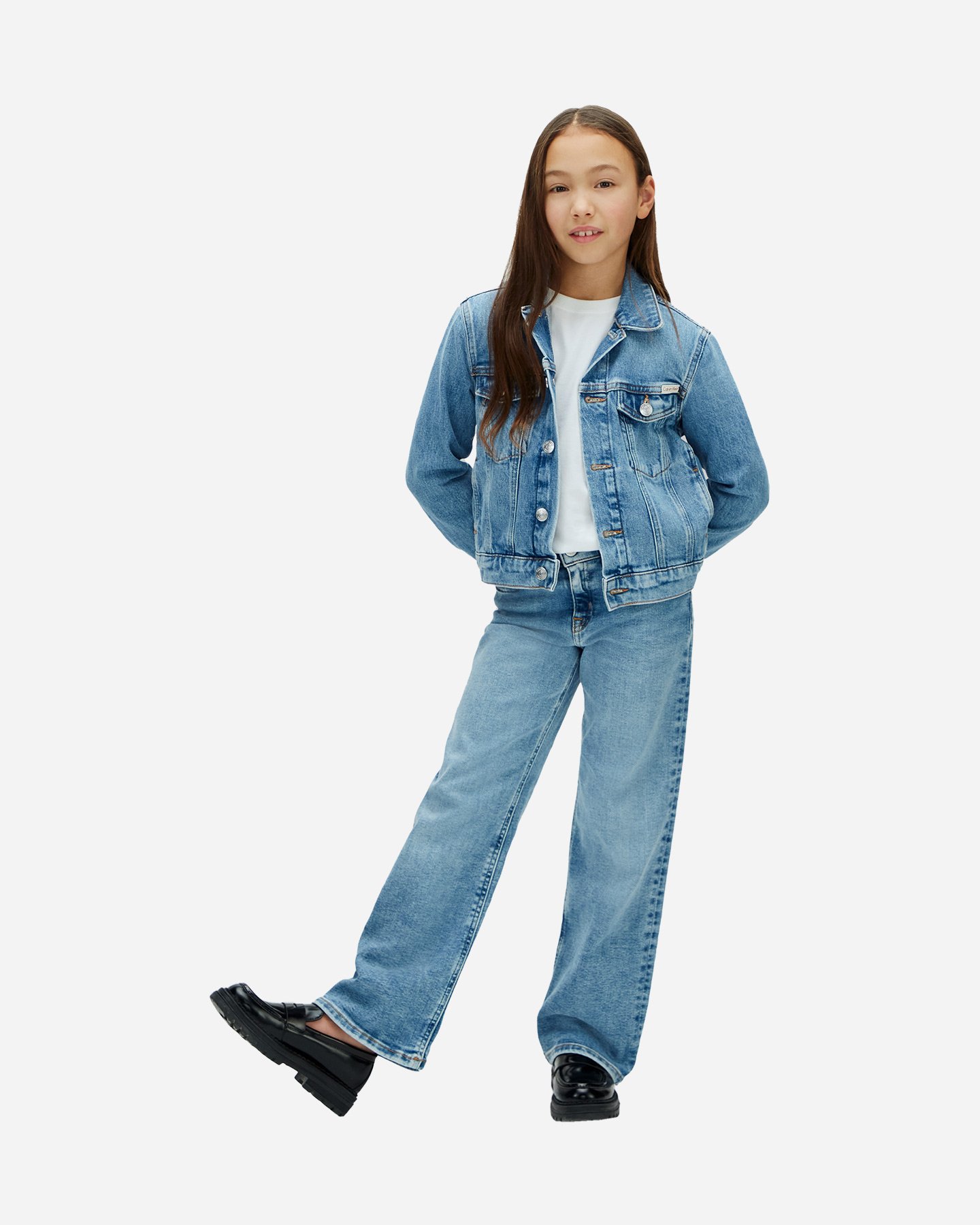 Giubbotto CALVIN KLEIN JEANS BASIC JR - Blu - 3 | Cisalfa Sport