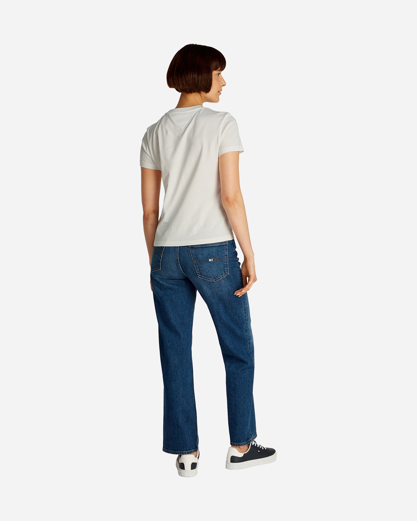 T-shirt TOMMY HILFIGER LOGO BUBBLE W - Bianco - 4 | Cisalfa Sport