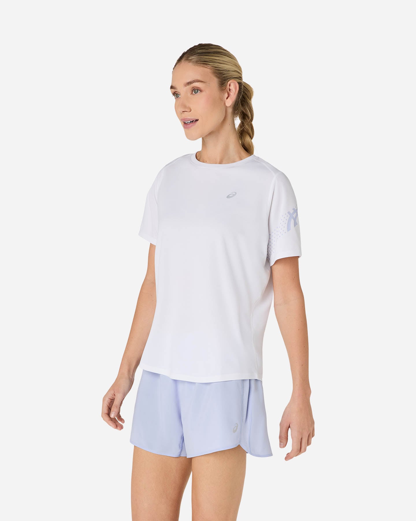 T-shirt running ASICS ICON W - Bianco - 2 | Cisalfa Sport