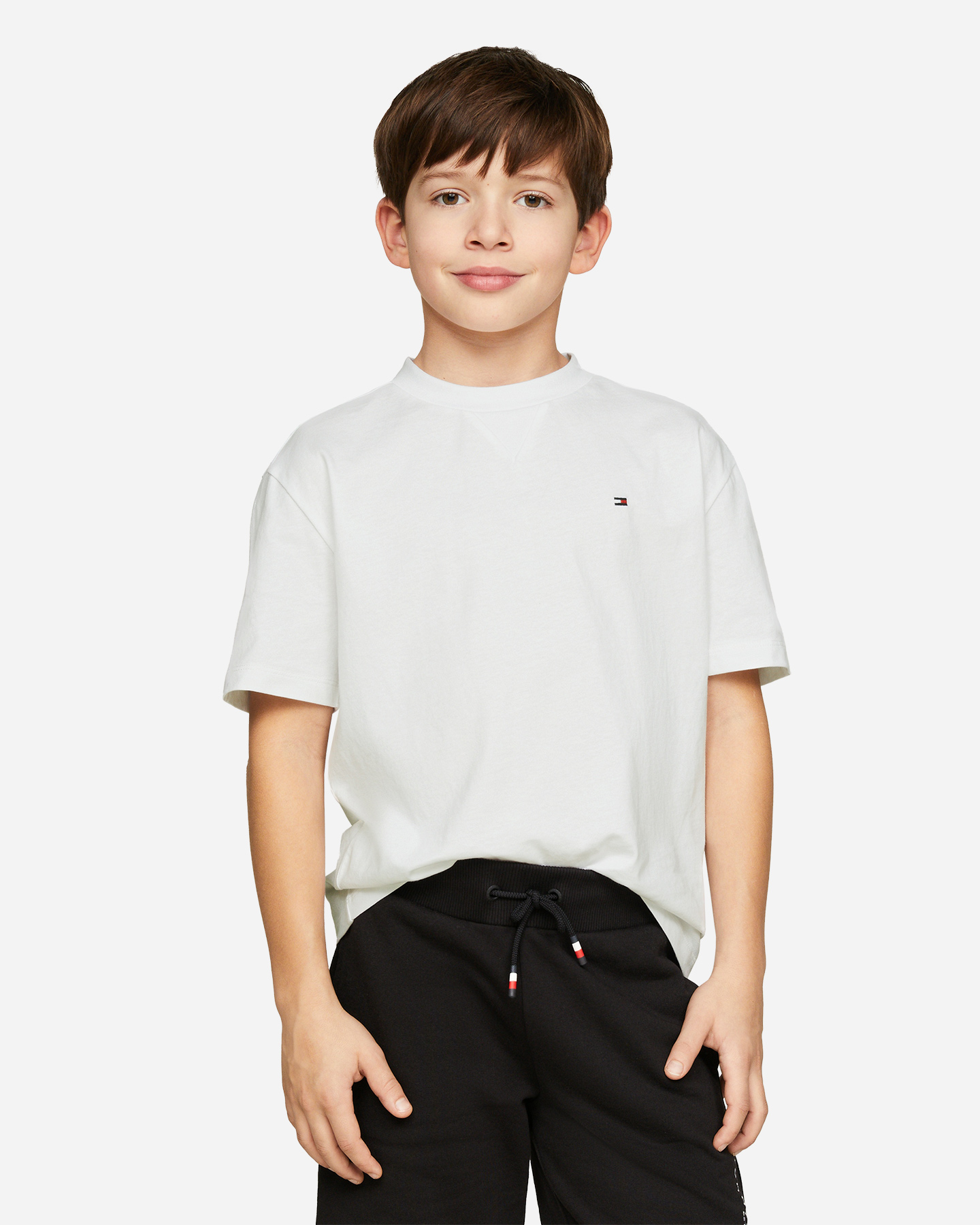 T-shirt TOMMY HILFIGER ESSENTIAL JR - Bianco - 0 | Cisalfa Sport