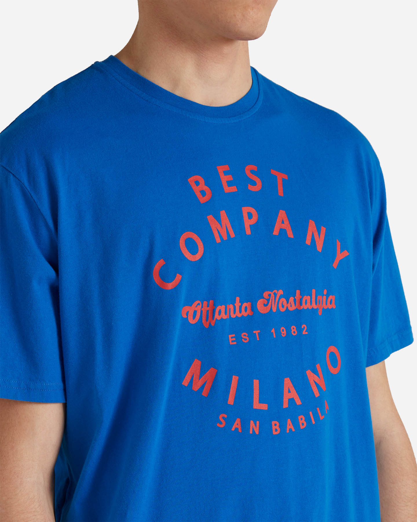 T-shirt BEST COMPANY OTTANTA NOSTALGIA M - Blu - 4 | Cisalfa Sport