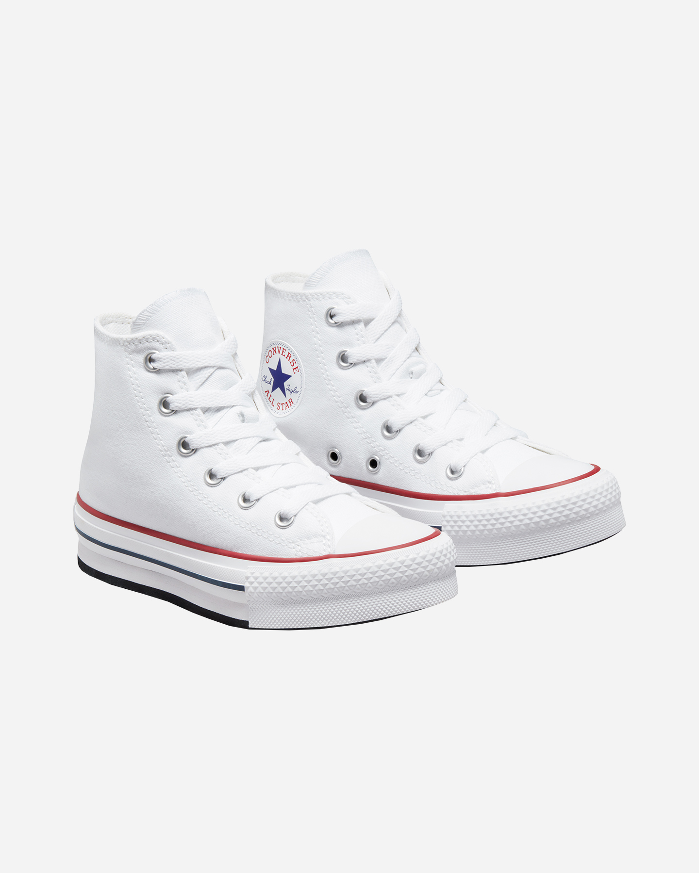 Scarpe sneakers CONVERSE CHUCK TAYLOR ALL STAR HIGH EVA LIFT PS JR - Bianco - 1 | Cisalfa Sport
