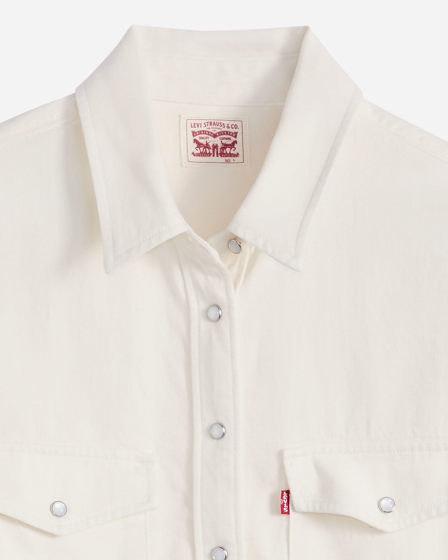 Camicia LEVI'S ICONIC WESTERN W - Bianco - 4 | Cisalfa Sport