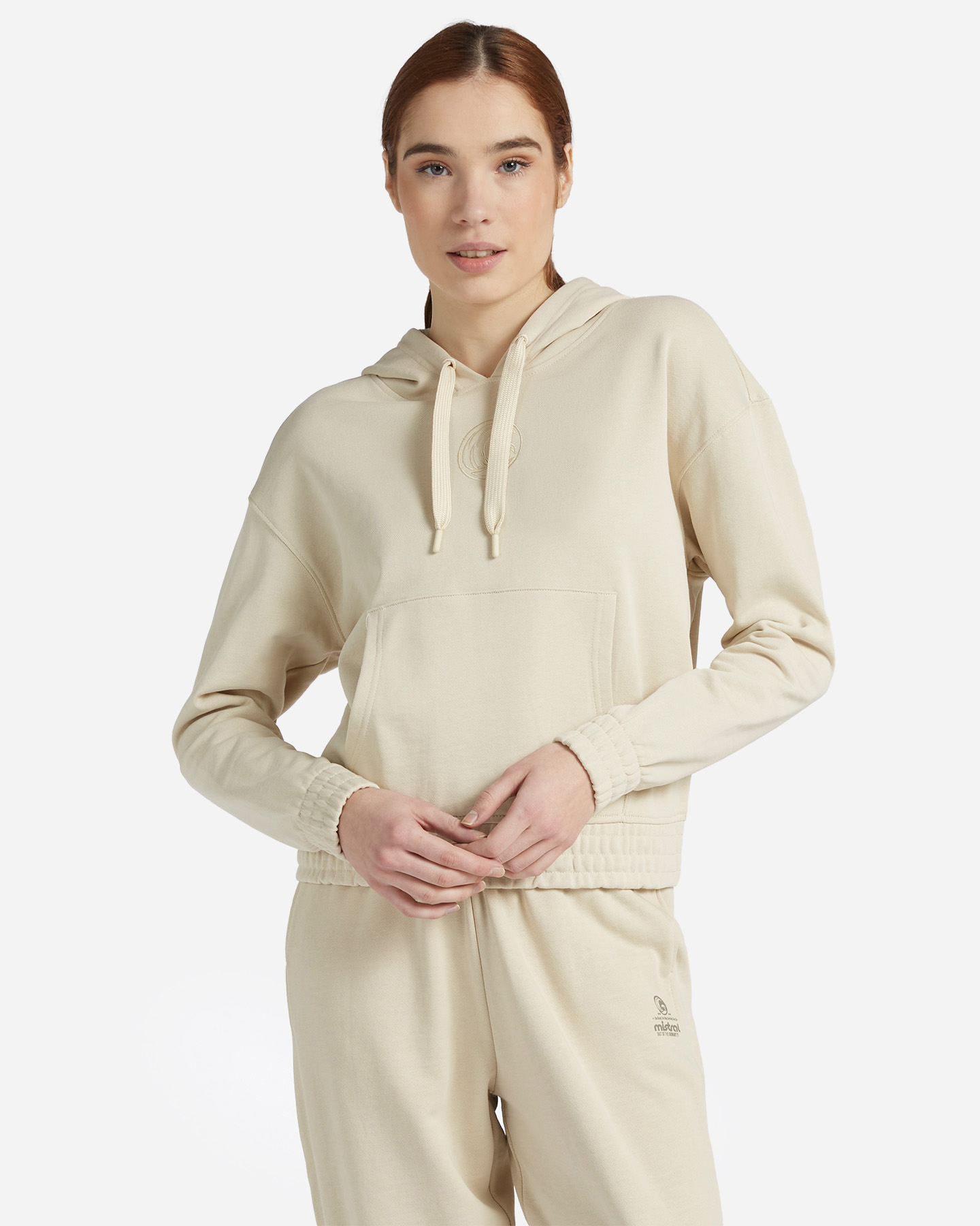 Felpa MISTRAL ESSENTIAL W - Beige - 0 | Cisalfa Sport