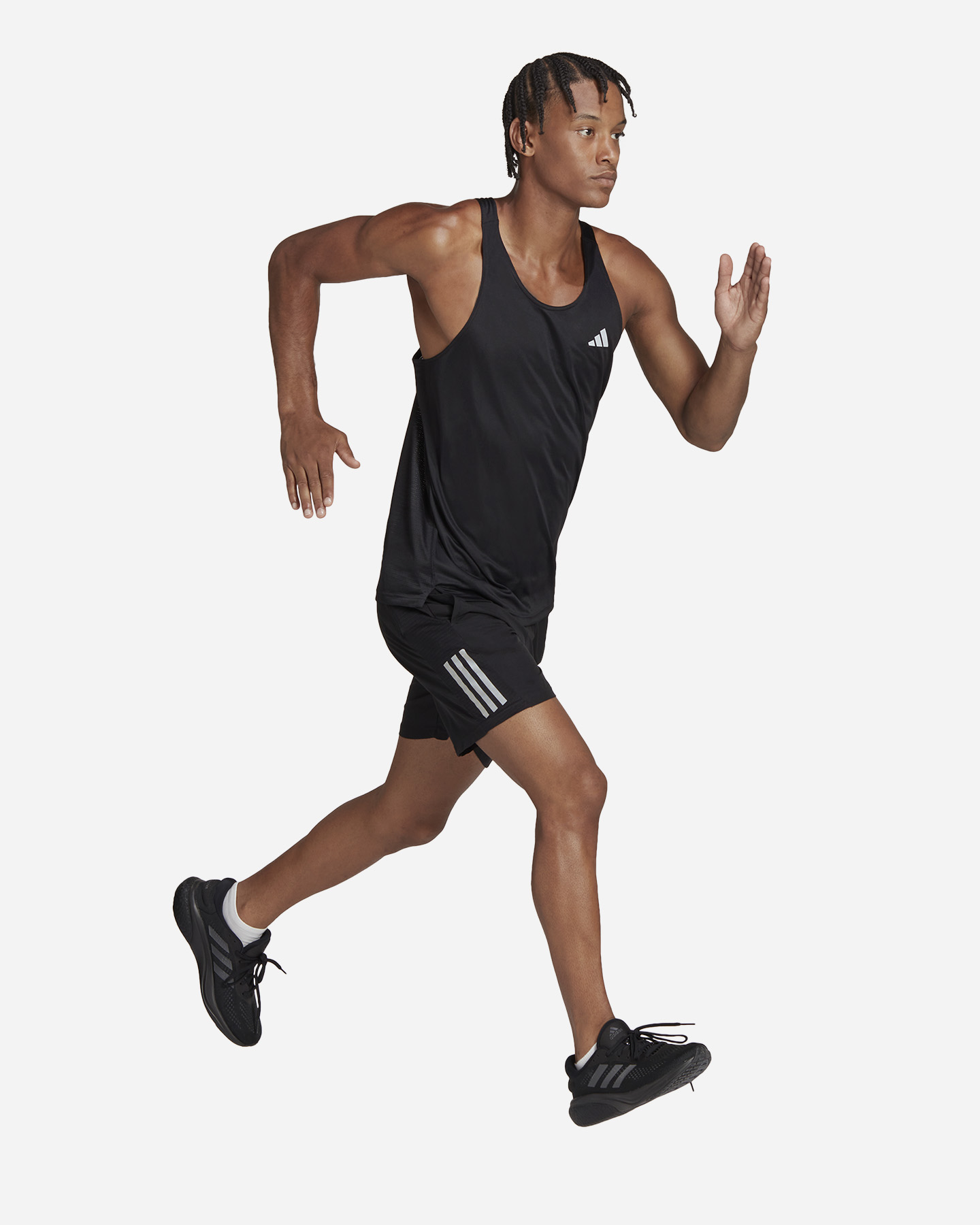 Canotta running ADIDAS OTR M - Nero - 5 | Cisalfa Sport